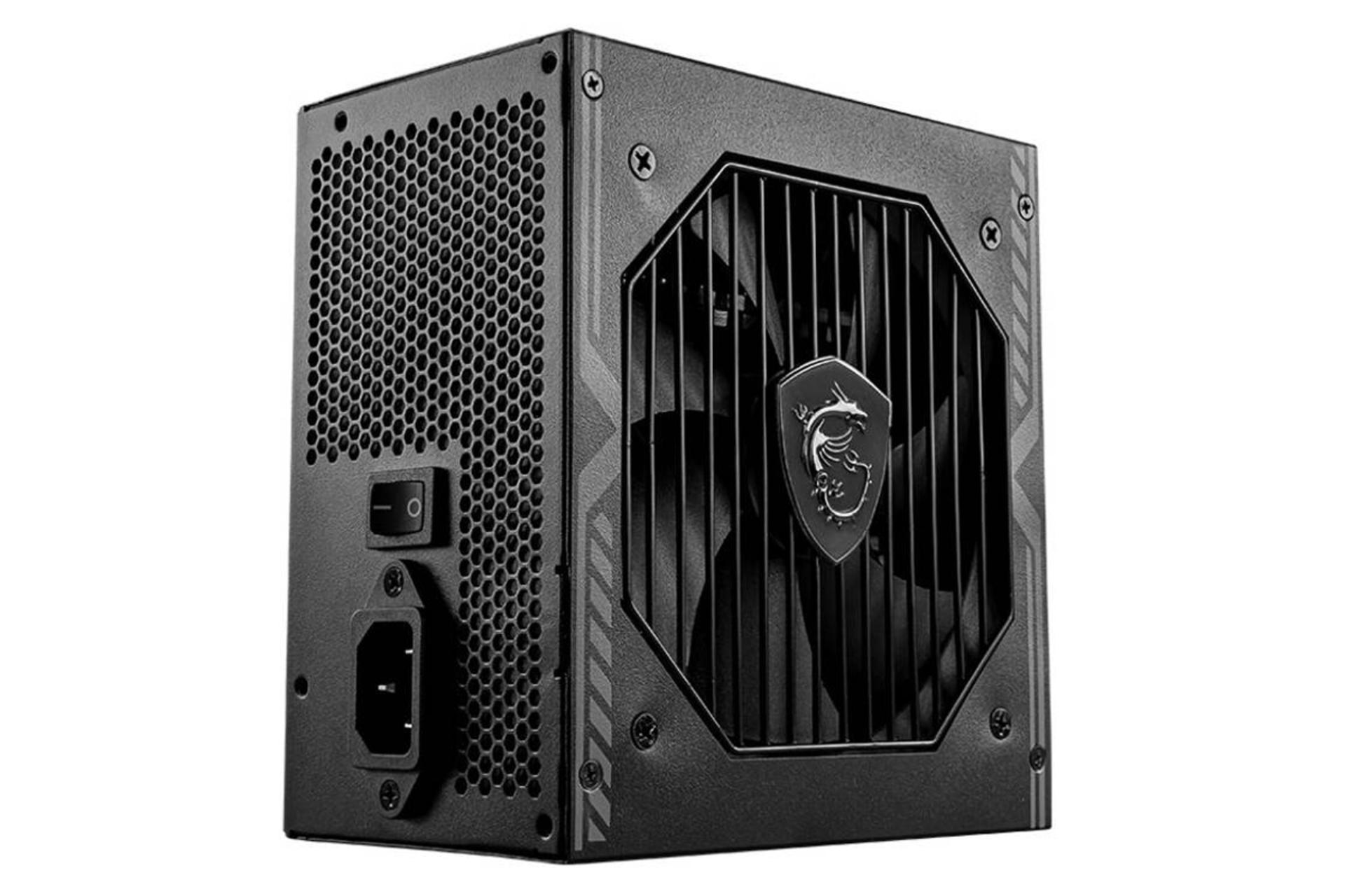 ابعاد و اندازه پاور کامپیوتر ام اس آی MAG A750BN PCIE5 با توان 750 وات