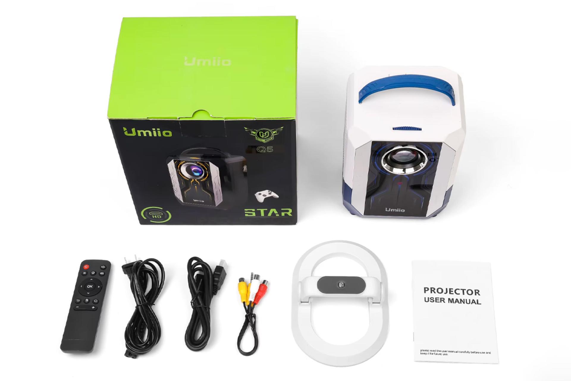 اقلام همراه ویدیو پروژکتور یومیو Q5