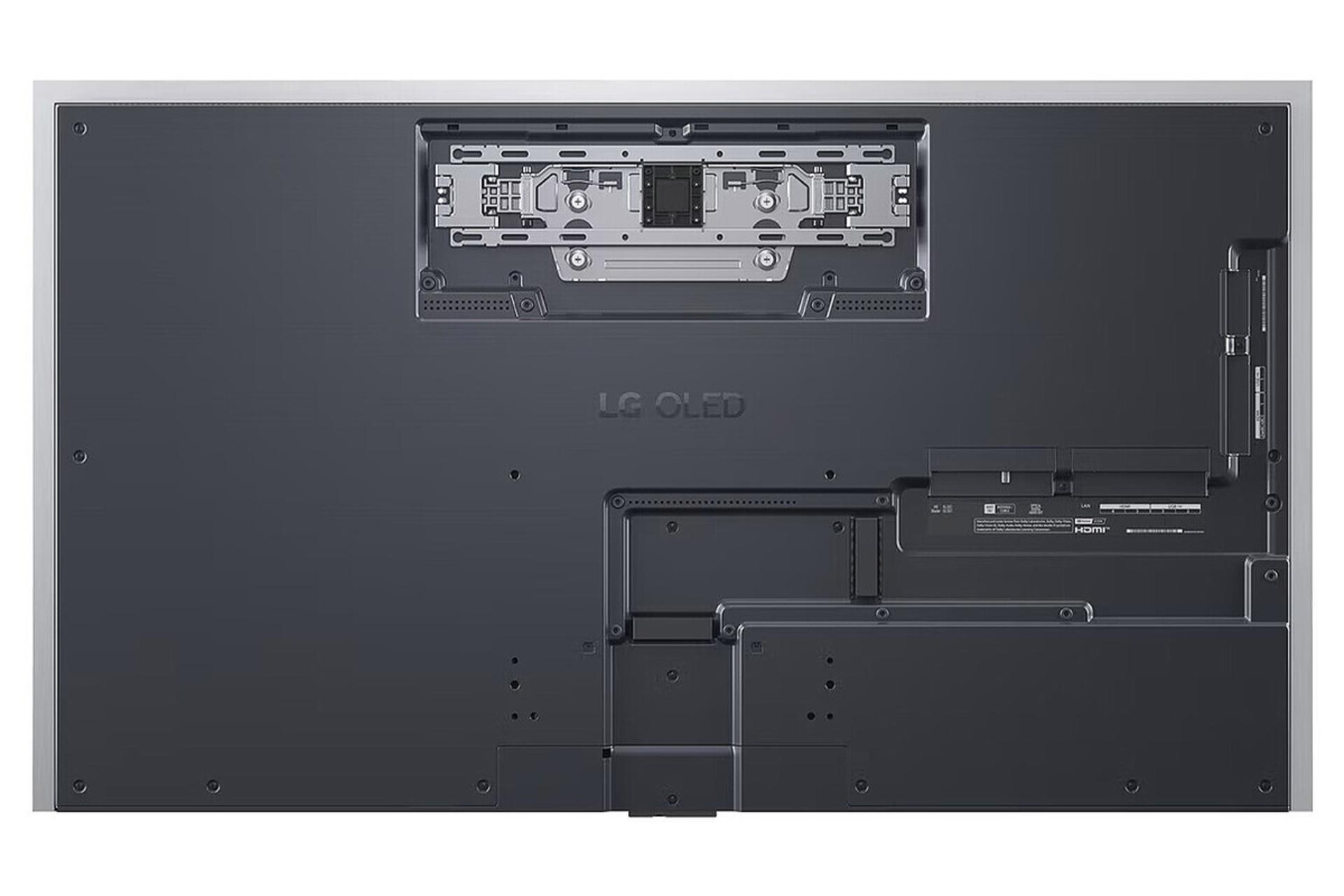 نمای پشت تلویزیون ال جی اولد G5 مدل 65 اینچ