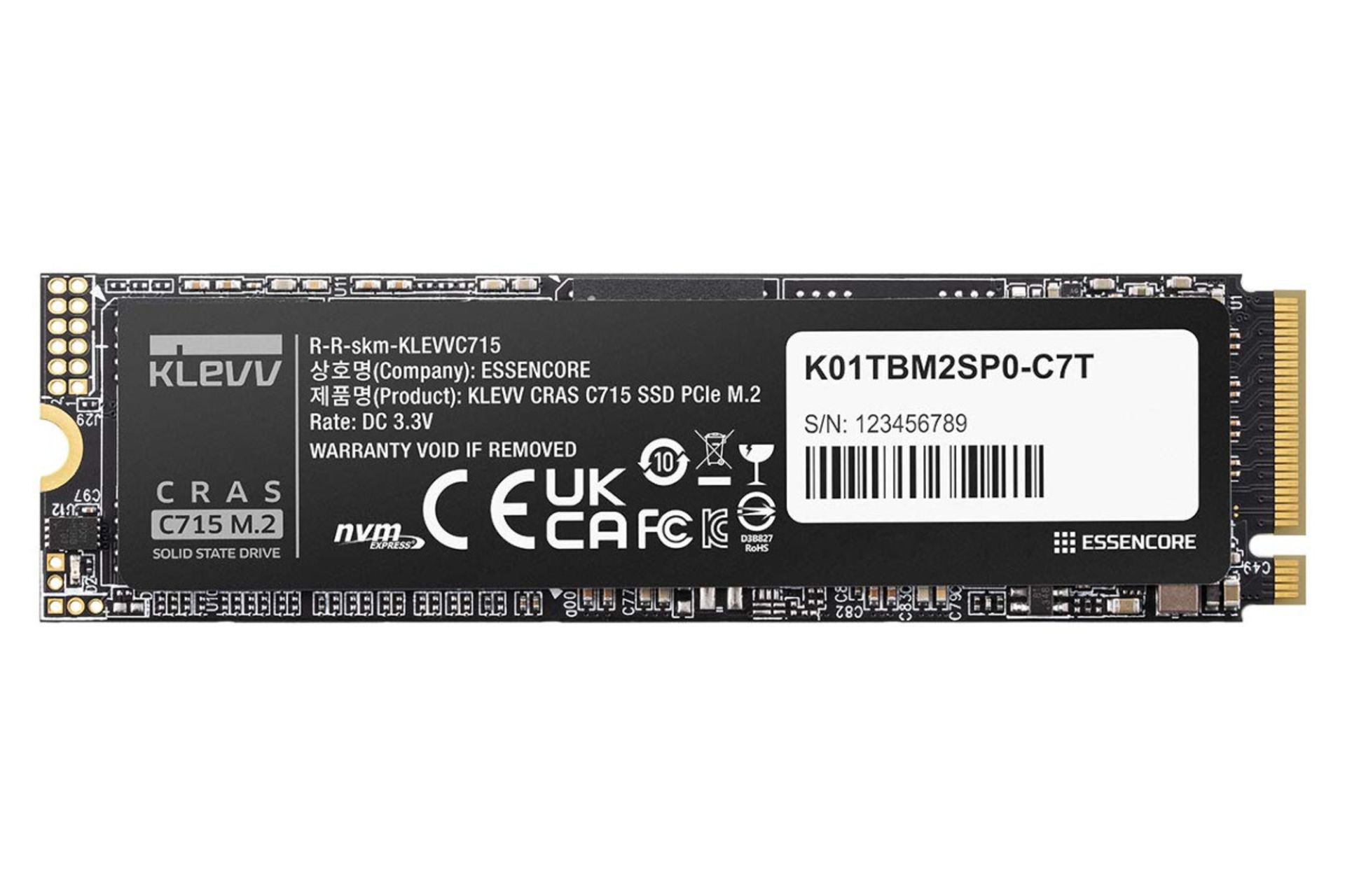 اس اس دی کلو KLEVV CRAS C715 NVMe M.2 1TB