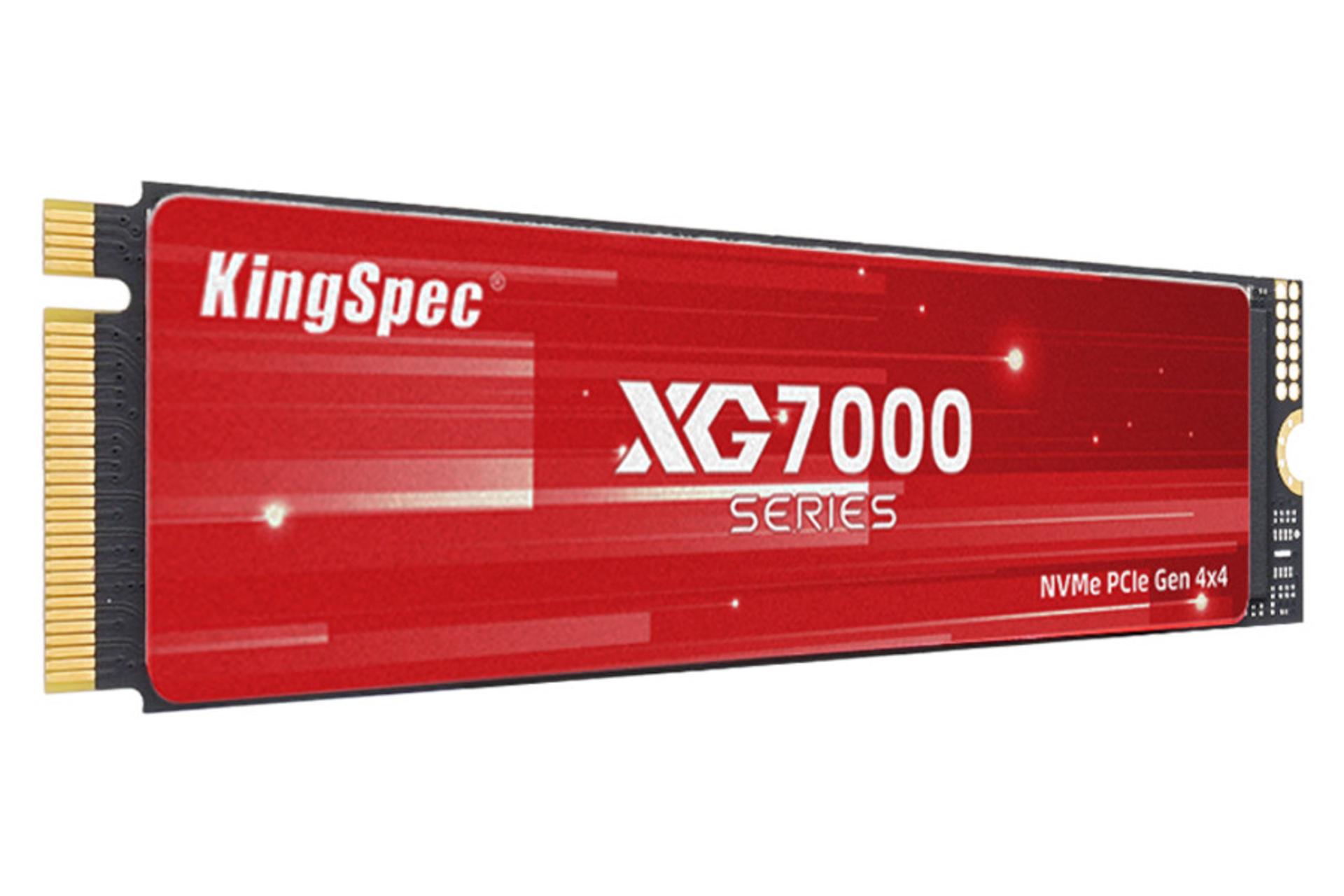 سمت چپ اس اس دی کینگ اسپک KingSpec XG7000 NVMe M.2
