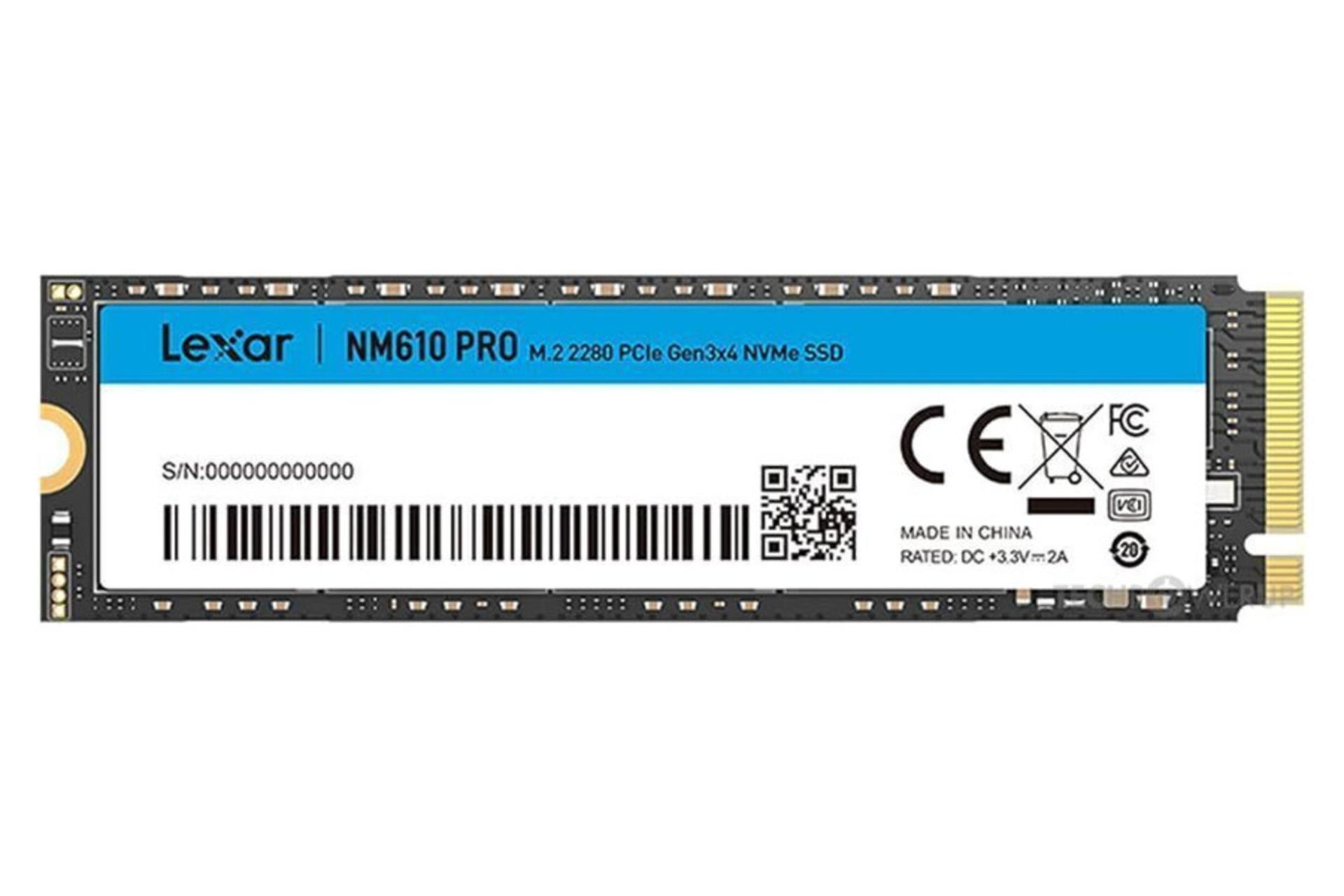 اس اس دی لکسار Lexar NM610 Pro NVMe M.2