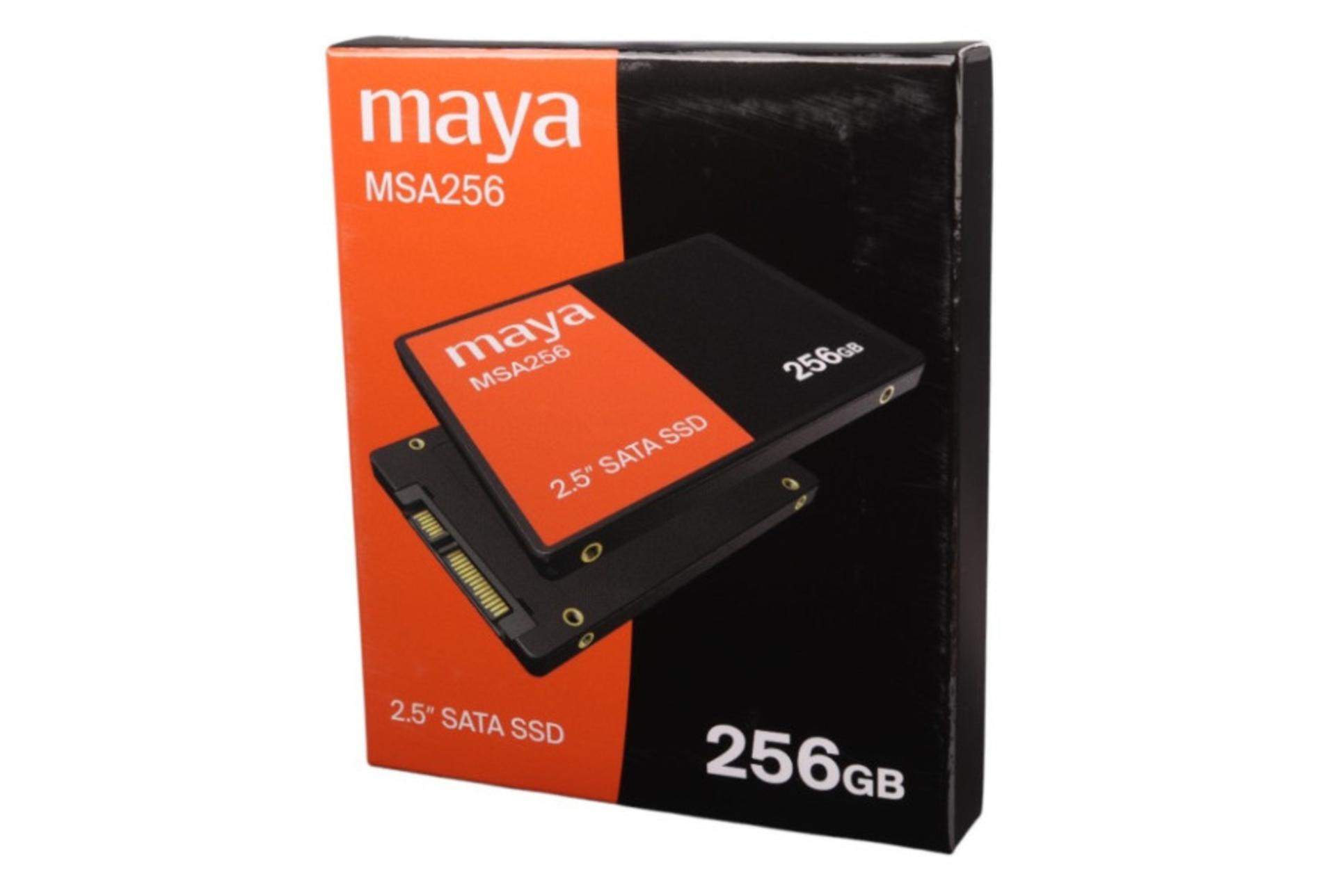 جعبه اس اس دی مایا MAYA MSA256 2.5 Inch 256GB