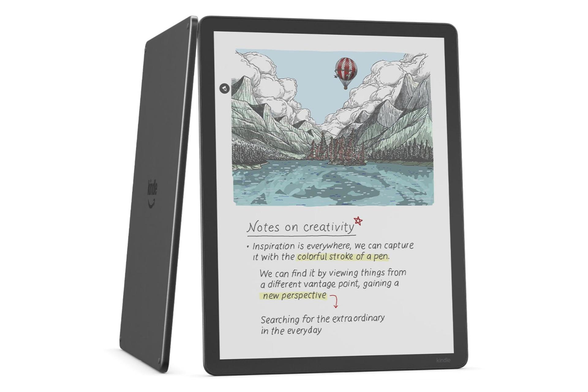 کتابخوان آمازون Amazon Kindle Scribe Colorsoft 2025 خاکستری تیره