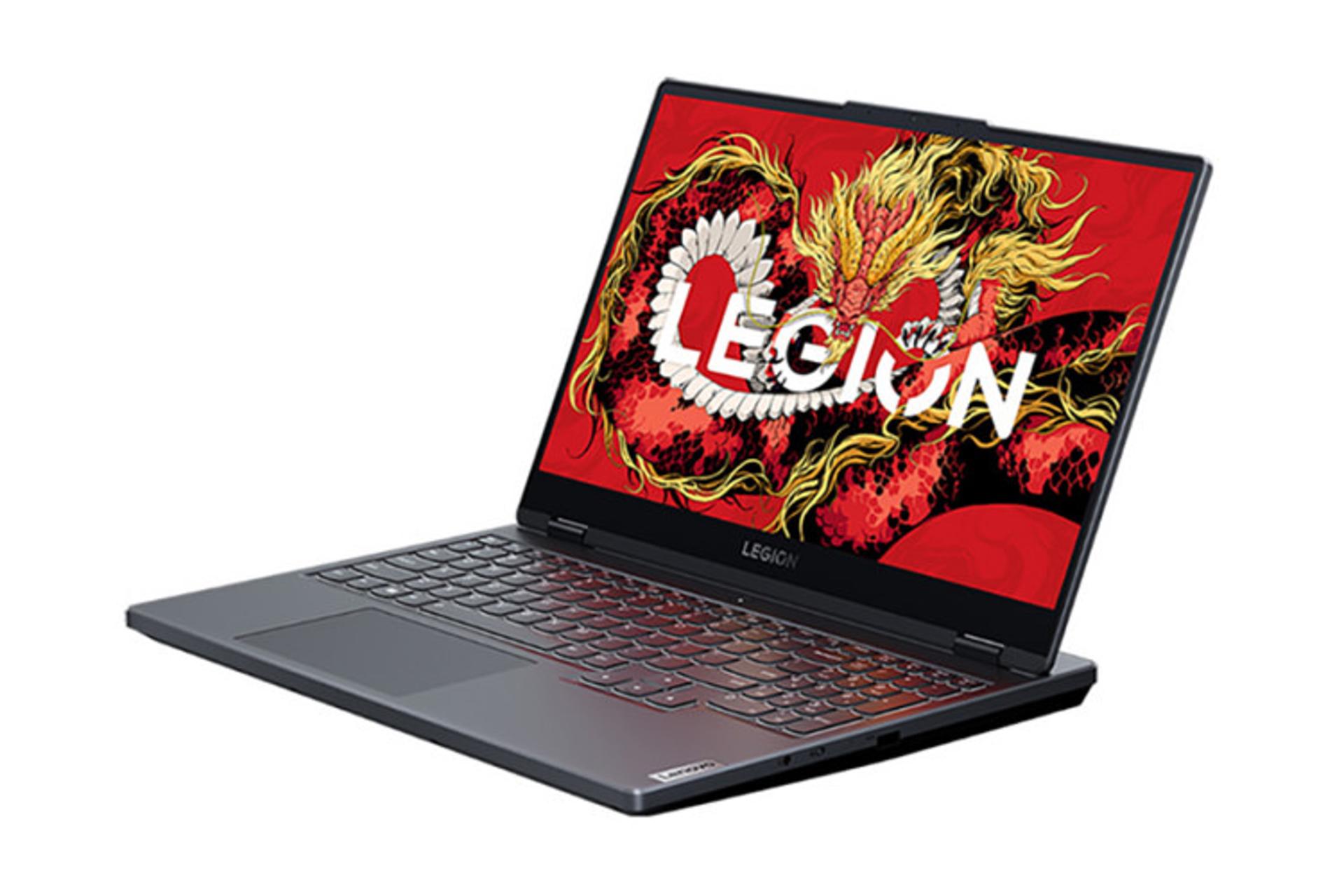 لپ تاپ لنوو Lenovo Legion R7000 AHP9 نمای جلو و راست
