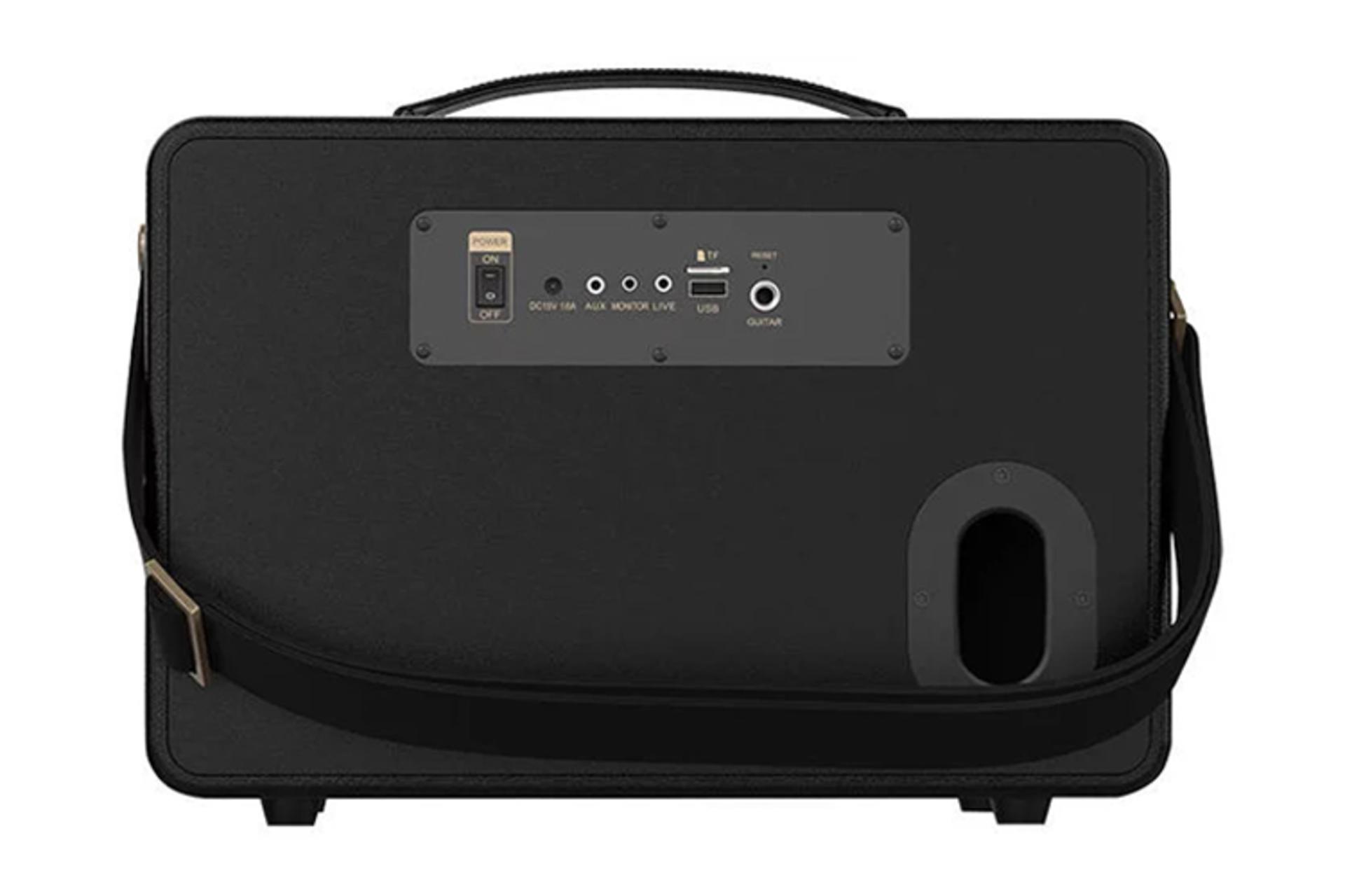 نمای پشت اسپیکر دبلیو کینگ K6S