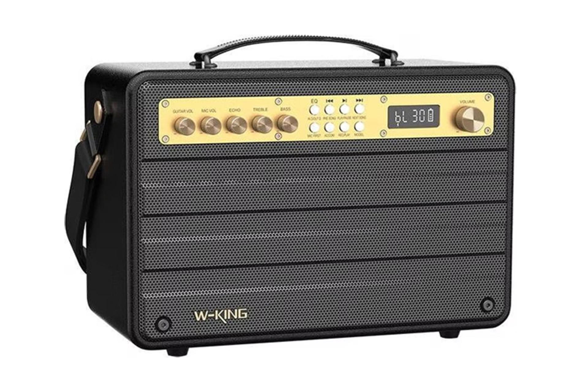 نمای سمت چپ اسپیکر دبلیو کینگ K6S