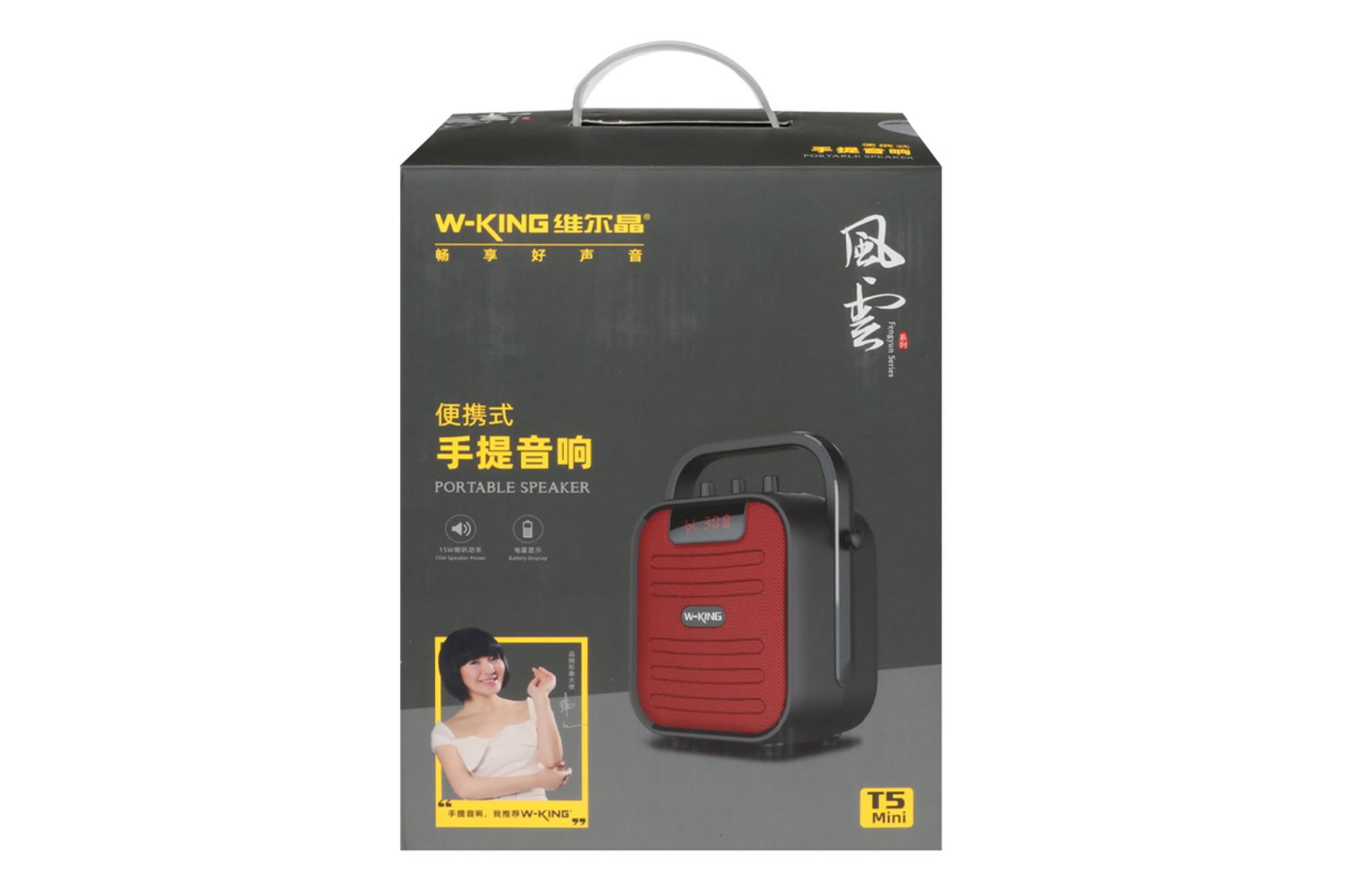 جعبه اسپیکر دبلیو کینگ T5 Mini