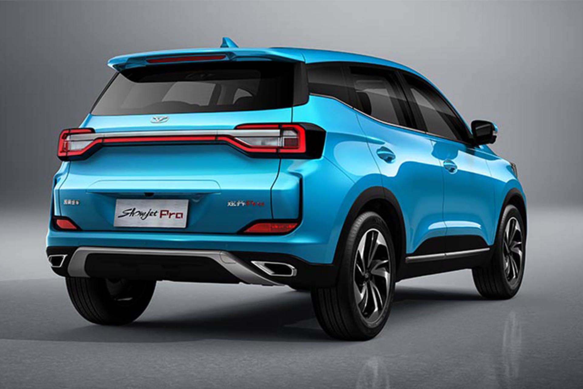 خودرو لاماری نئو Lamari Neo رنگ آبی نمای پشت