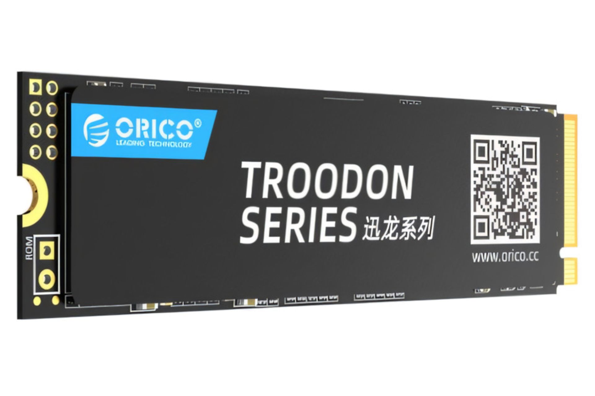 اس اس دی اس اوریکو ORICO Troodon V500 NVMe M.2 از نمای روبرو