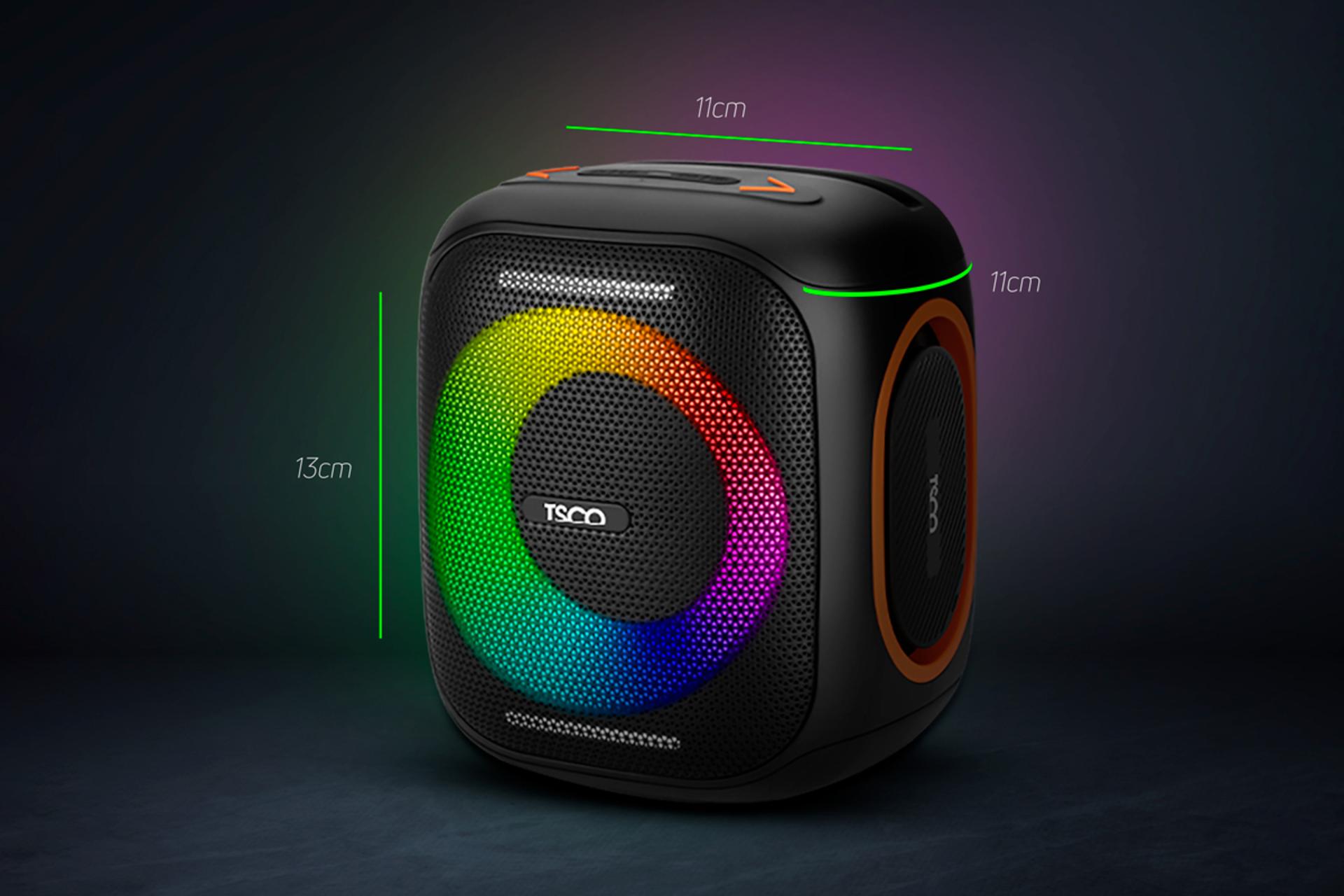 ابعاد و اندازه اسپیکر تسکو TS 23133