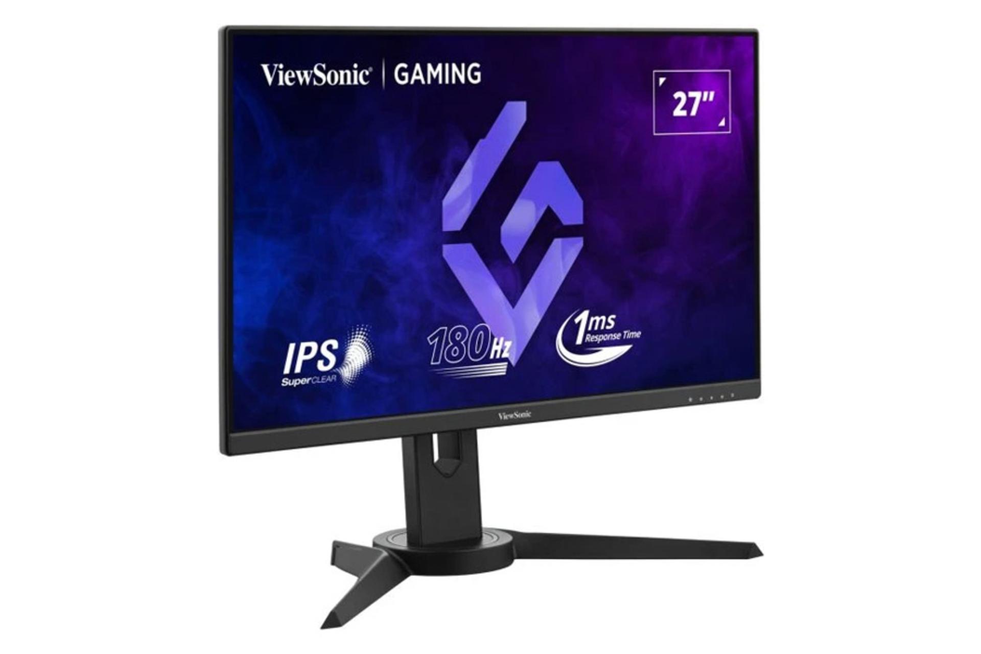 نمای سمت چپ مانیتور ویوسونیک 27 اینچ مدل XG2709