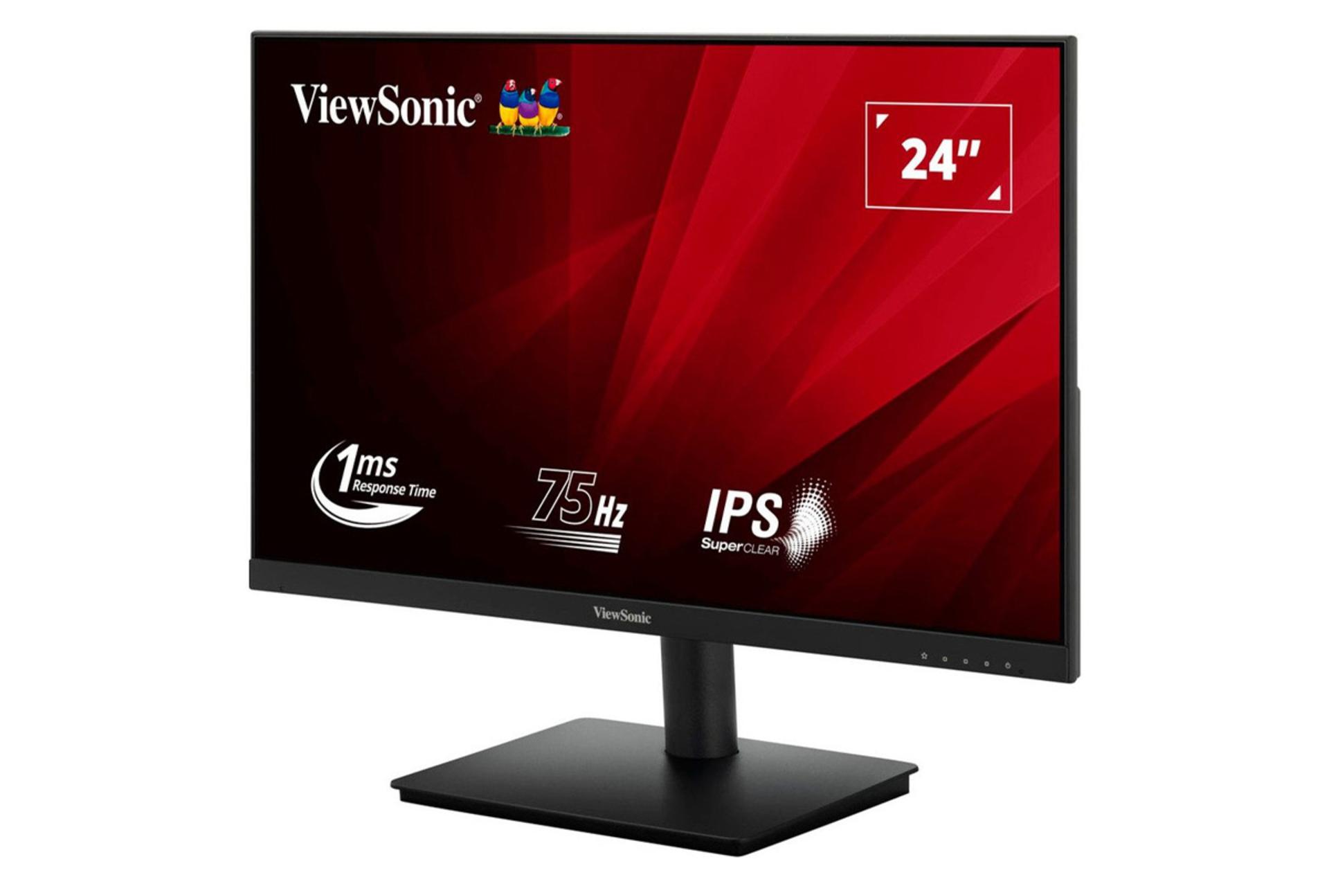 نمای سمت راست مانیتور ویوسونیک 24 اینچ مدل VA240-H