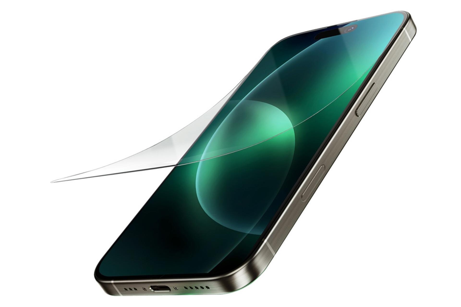 محافظ صفحه نمایش گوشی گرین لیون مدل 9H Steve مناسب اپل iPhone 16