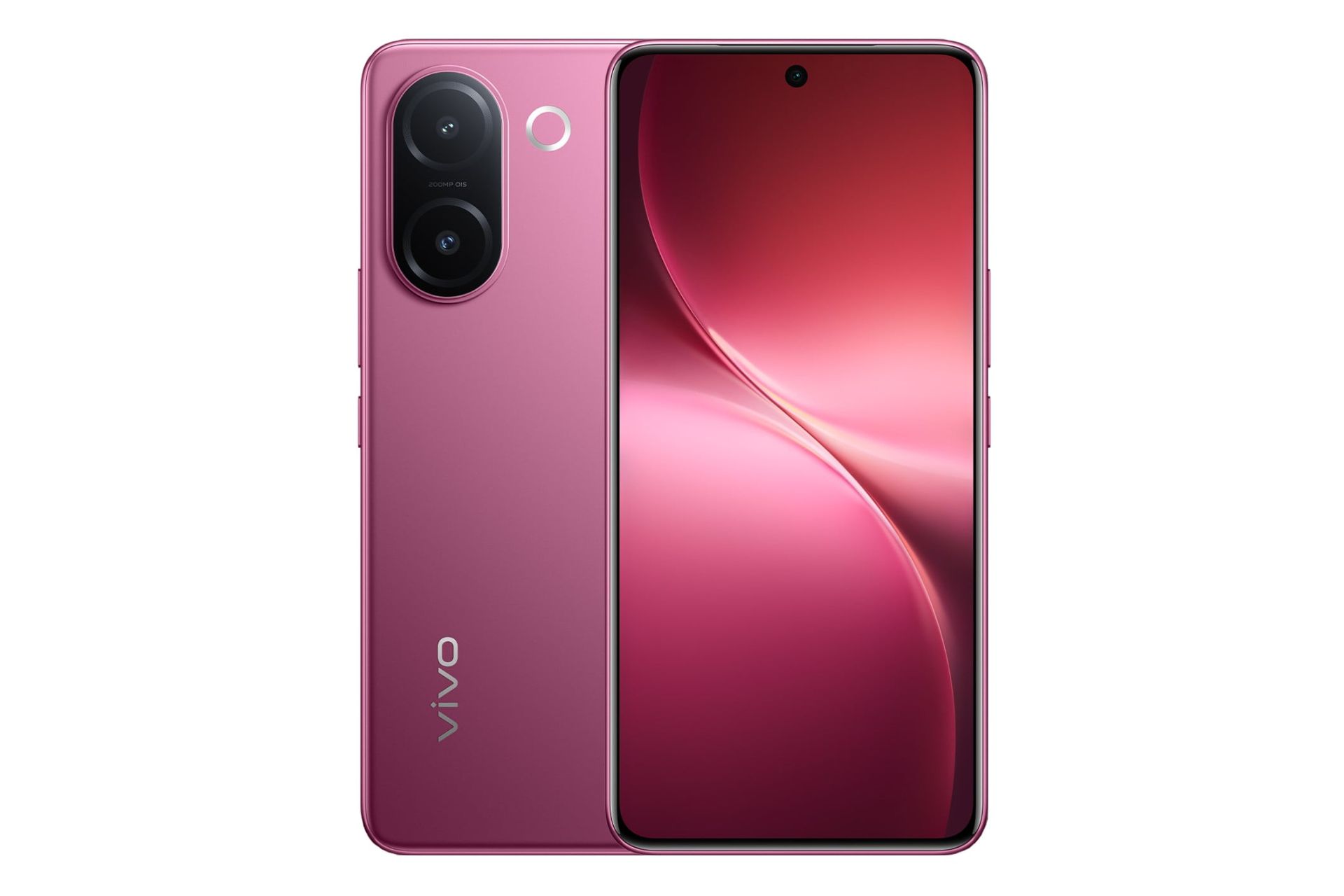 پنل جلو و پشت گوشی موبایل ویوو vivo V60e صورتی