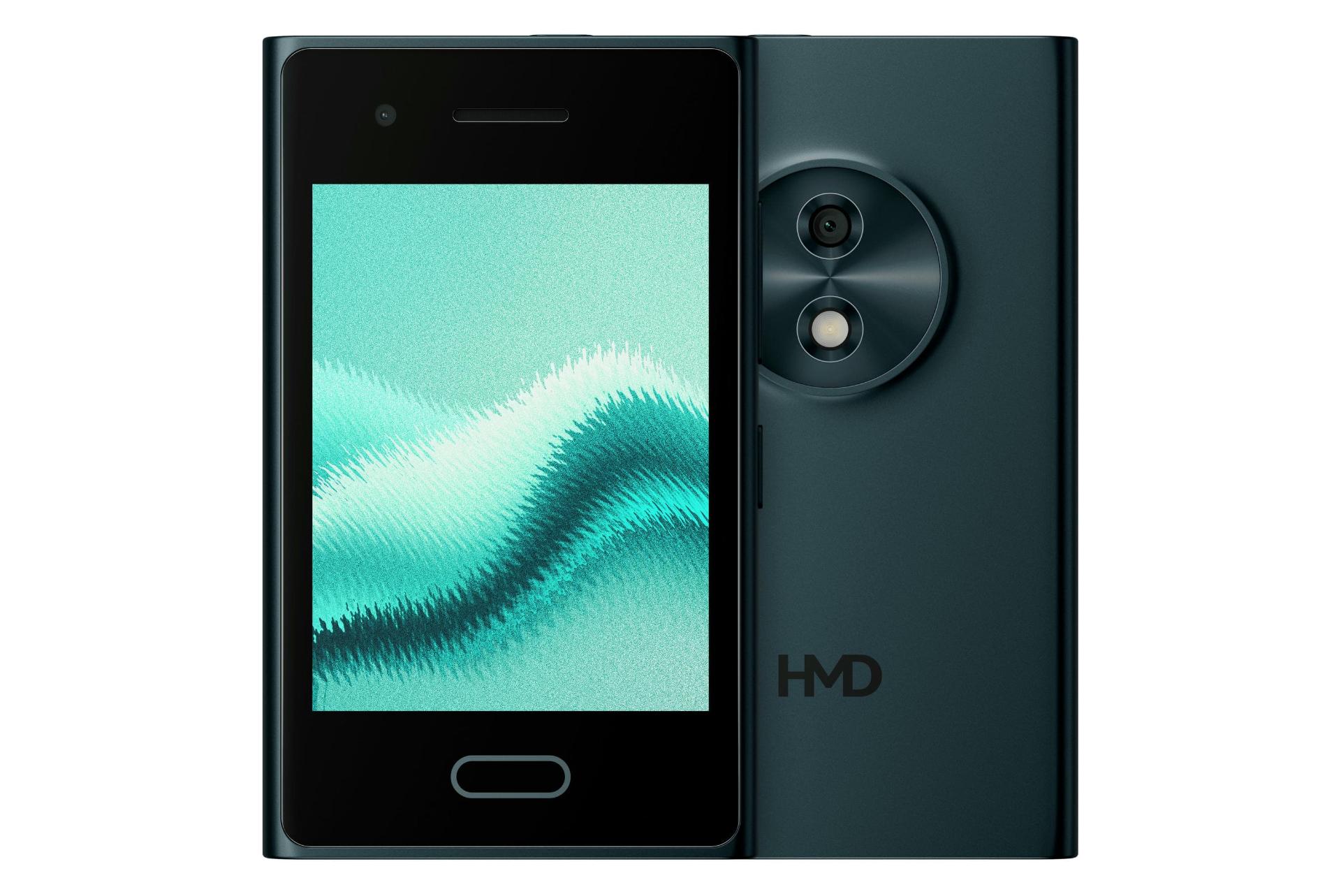 پنل جلو و پشت گوشی موبایل اچ ام دی HMD Touch 4G سرمه ای تیره