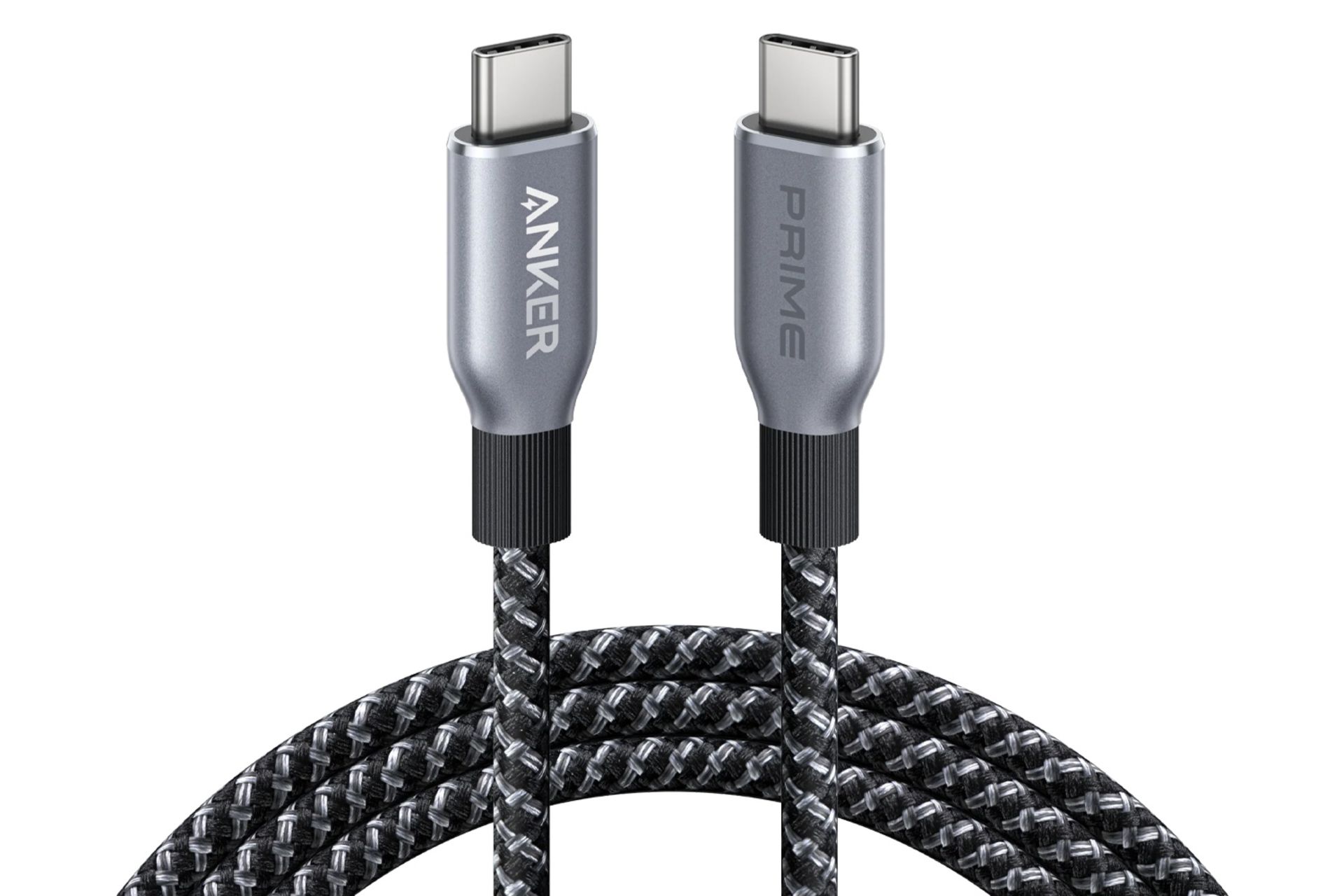 کابل شارژ USB انکر Type-C به Type-C مدل Prime A88E2 با طول 0.9 متر