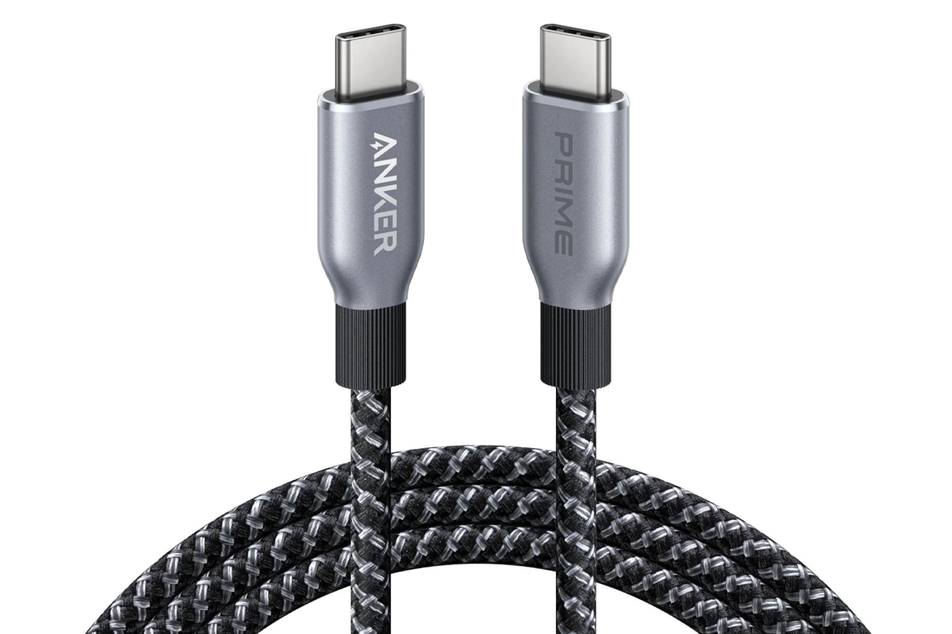 کابل شارژ USB انکر Type-C به Type-C مدل Prime A88E2 با طول 1.8 متر