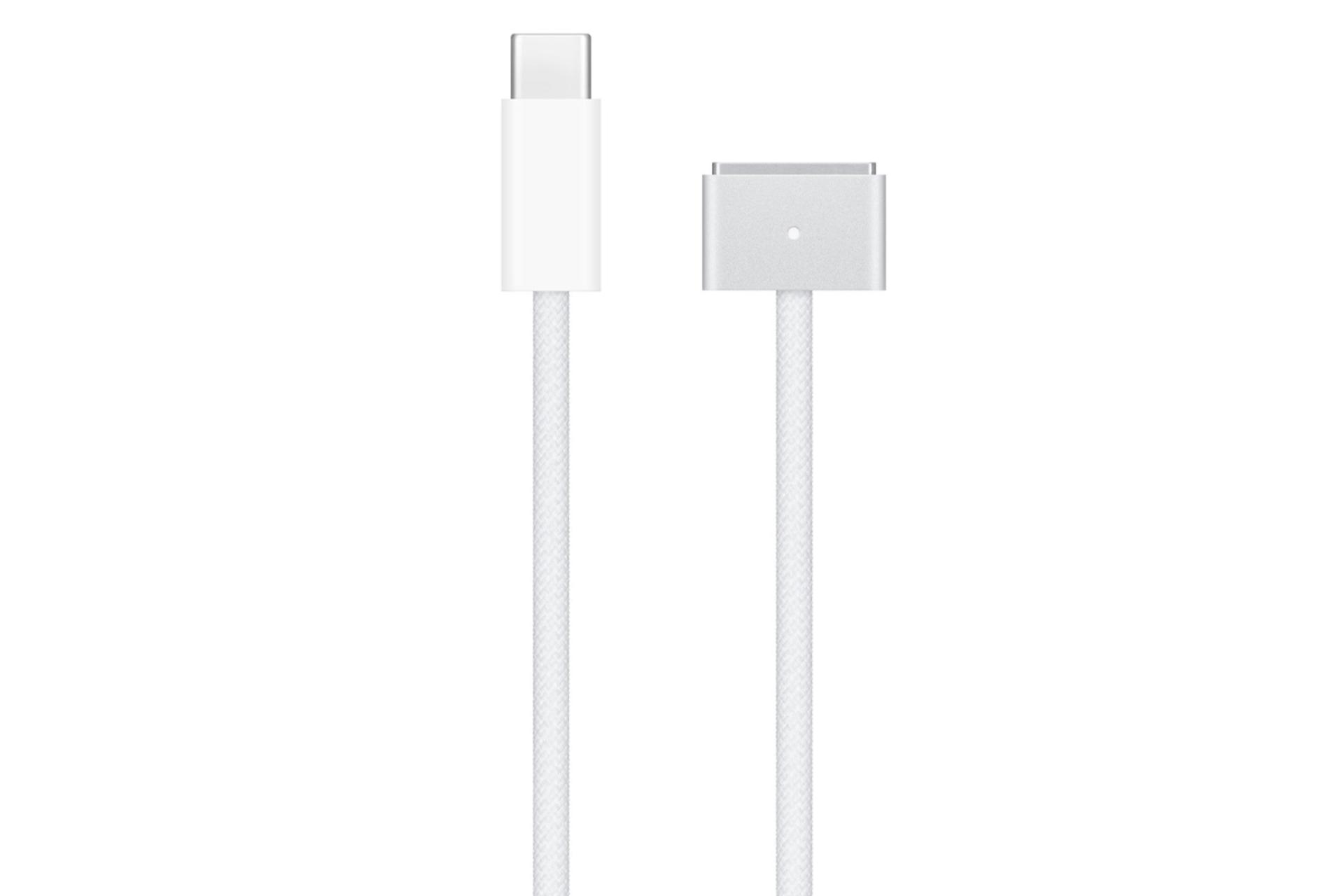 کانکتور کابل شارژ USB اپل Type-C به MagSafe 3 با طول 2 متر