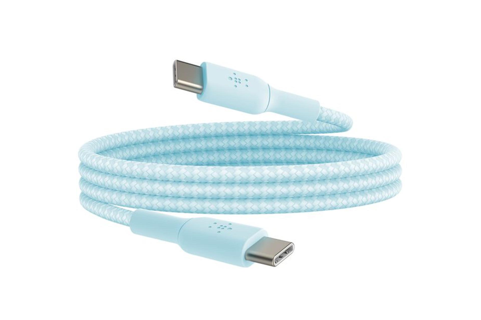 کابل شارژ USB بلکین Type-C به Type-C مدل CAB004bt1MBK با طول 1 متر