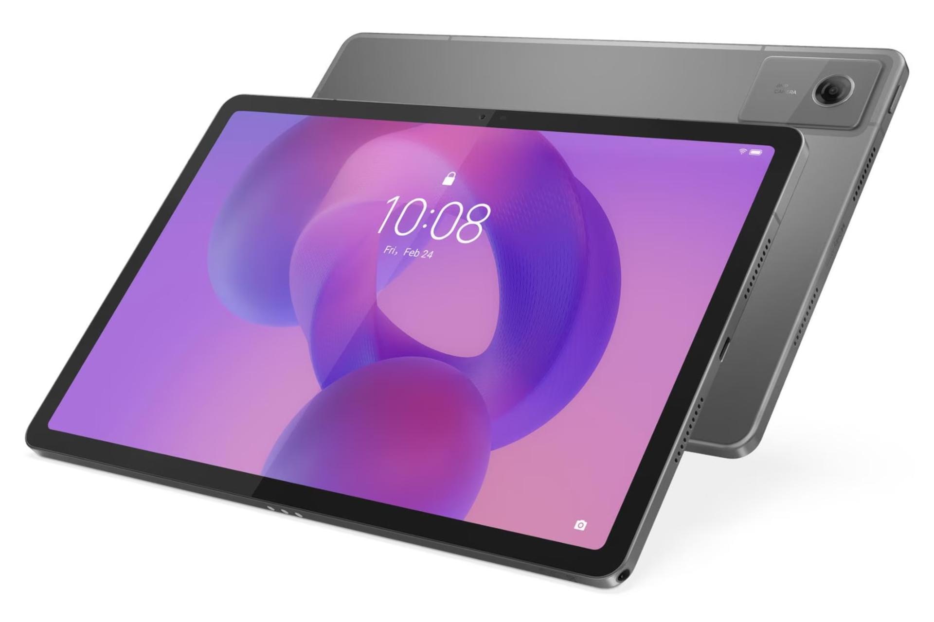 نمای جانبی تبلت Idea تب لنوو خاکستری تیره / Lenovo Idea Tab