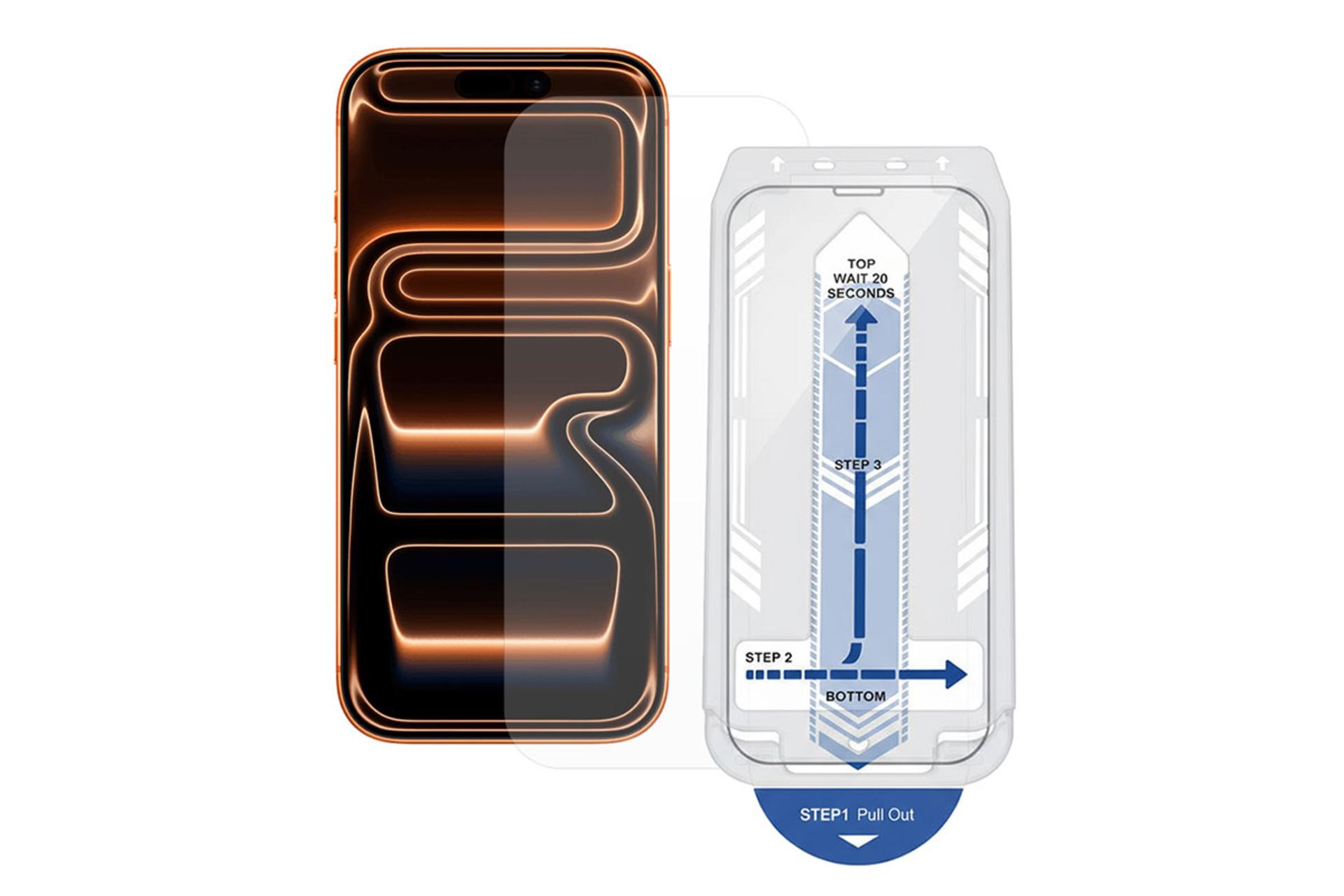 گلس جی تک جی فورس آیفون ۱۷ پرو مکس