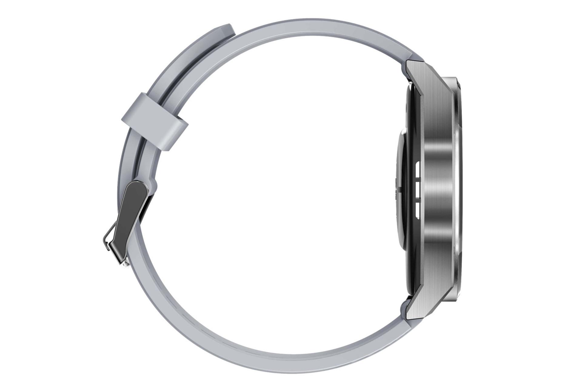 ساعت دویا پرو ۱ رنگ مشکی رنگ خاکستری از نمای کنار