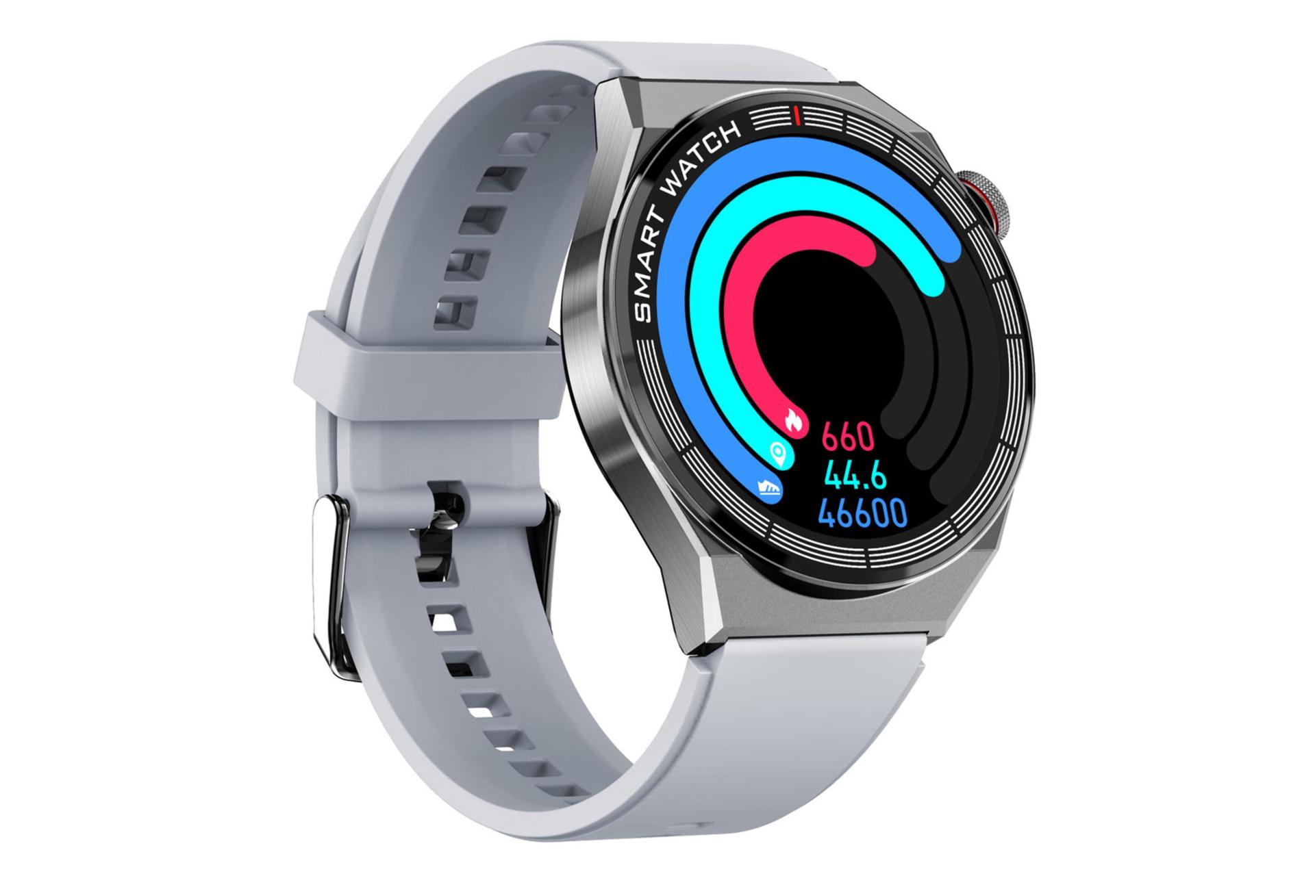 ساعت دویا پرو ۱ رنگ مشکی رنگ خاکستری از نمای جلو