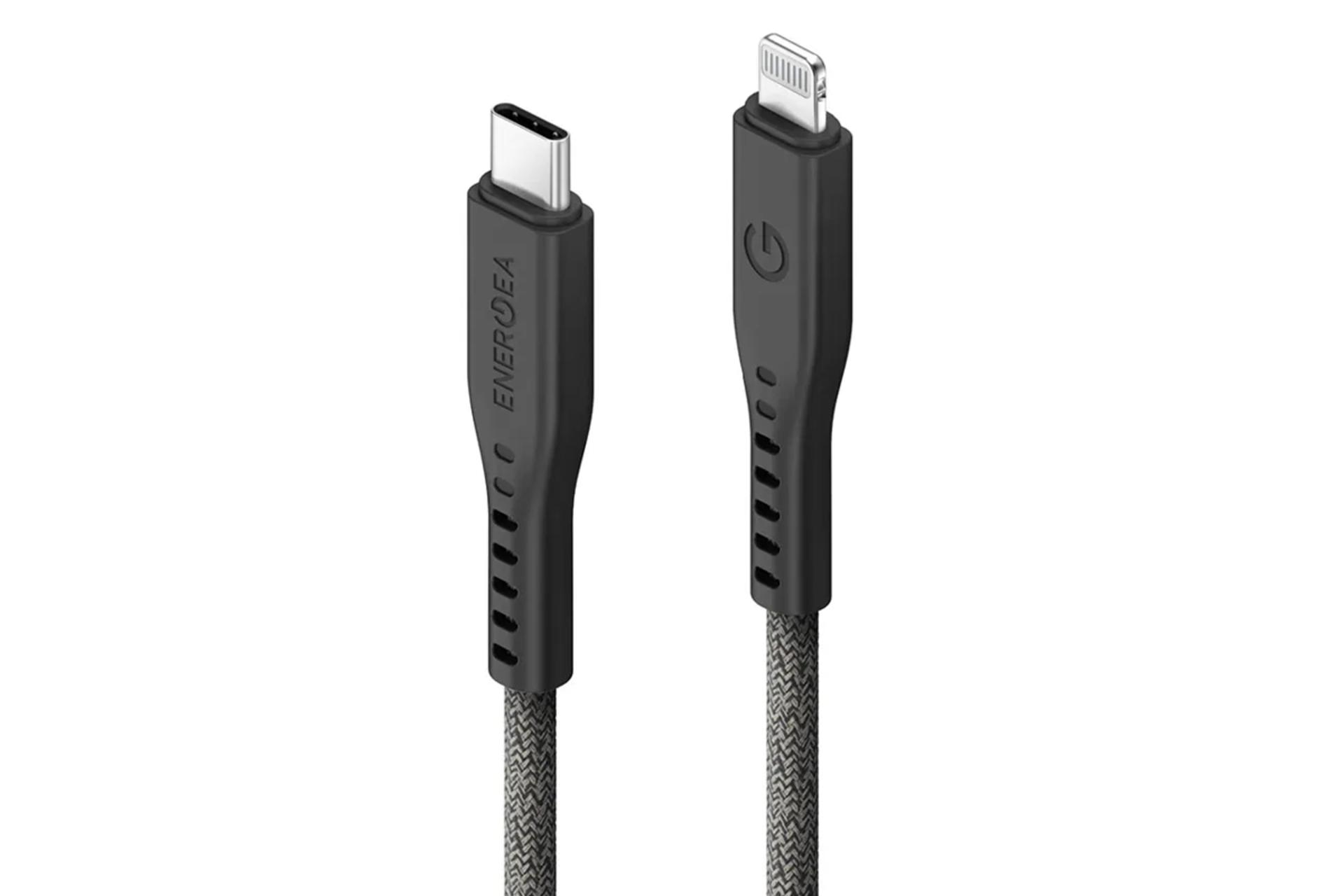 کابل شارژ USB انرجیا Type-C به Lightning مدل Flow با طول 1.5 متر