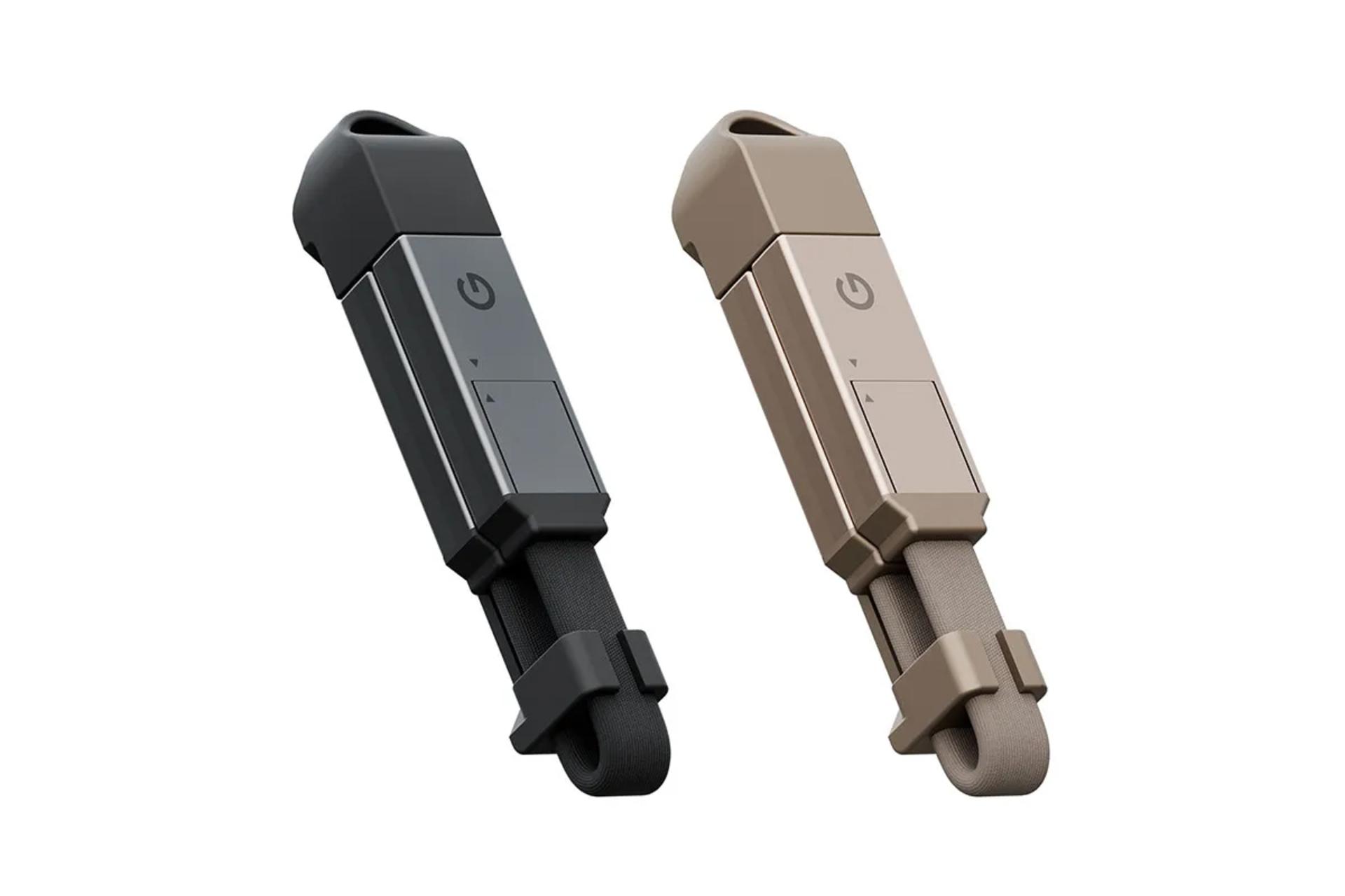 رنگ بندی کابل شارژ USB انرجیا Type-C به Type-C+Lightning مدل Sheath با طول 0.15 متر