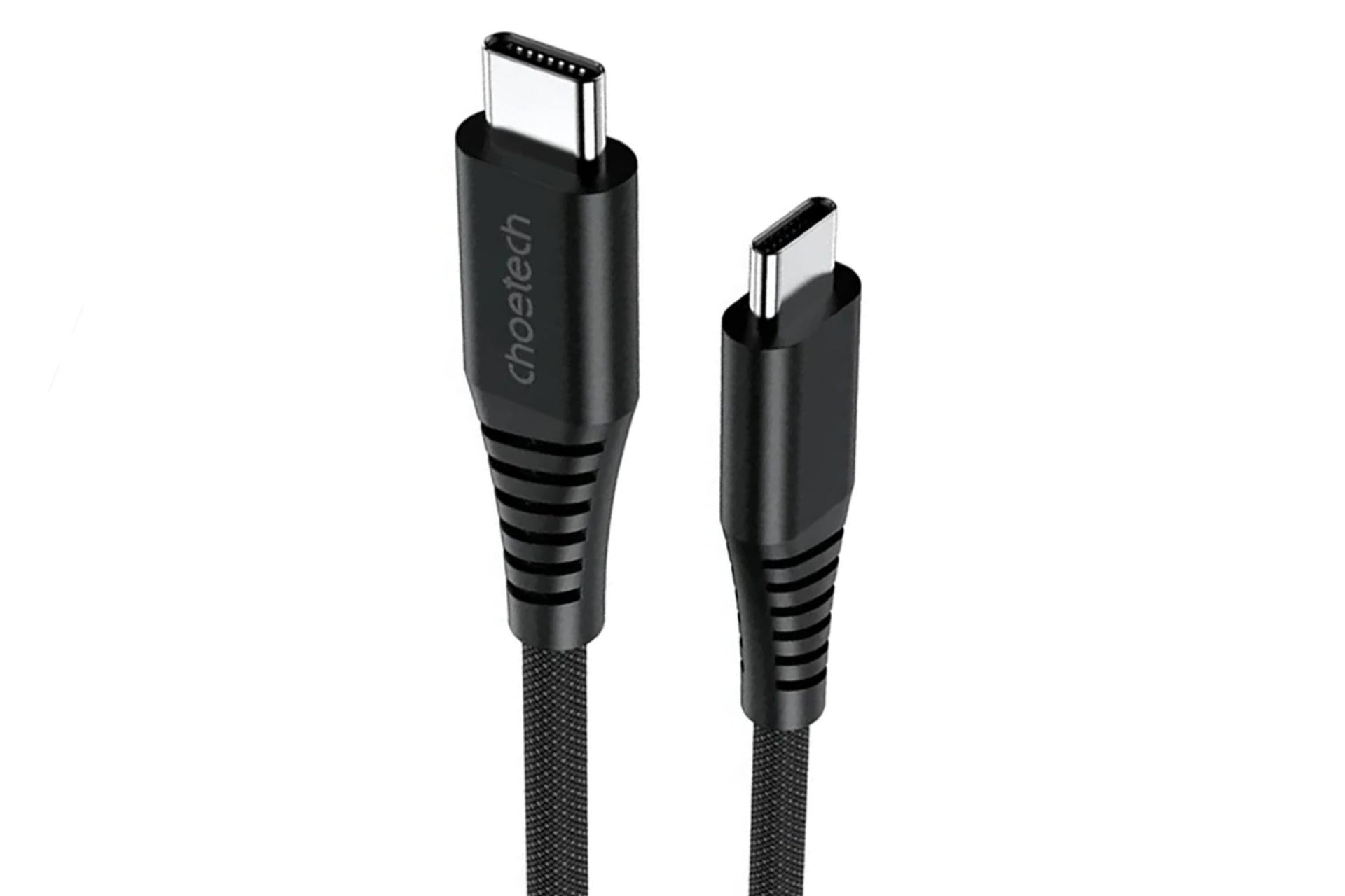 کابل شارژ USB چویتک Type-C به Type-C مدل XCC-1051 با طول 1.8 متر