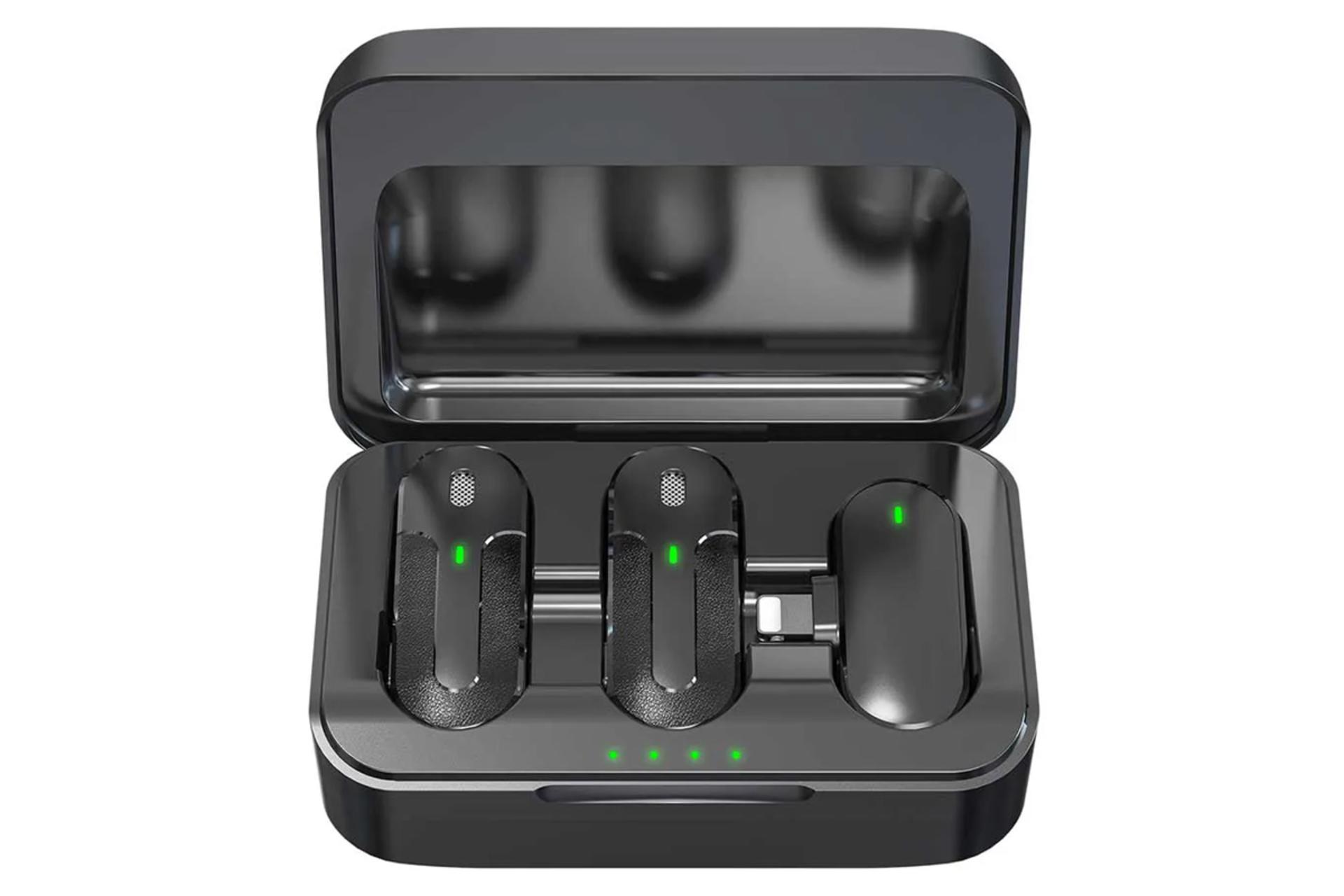 کیس شارژ میکروفون دیویا Kintone Series 2 In 1 Lightning