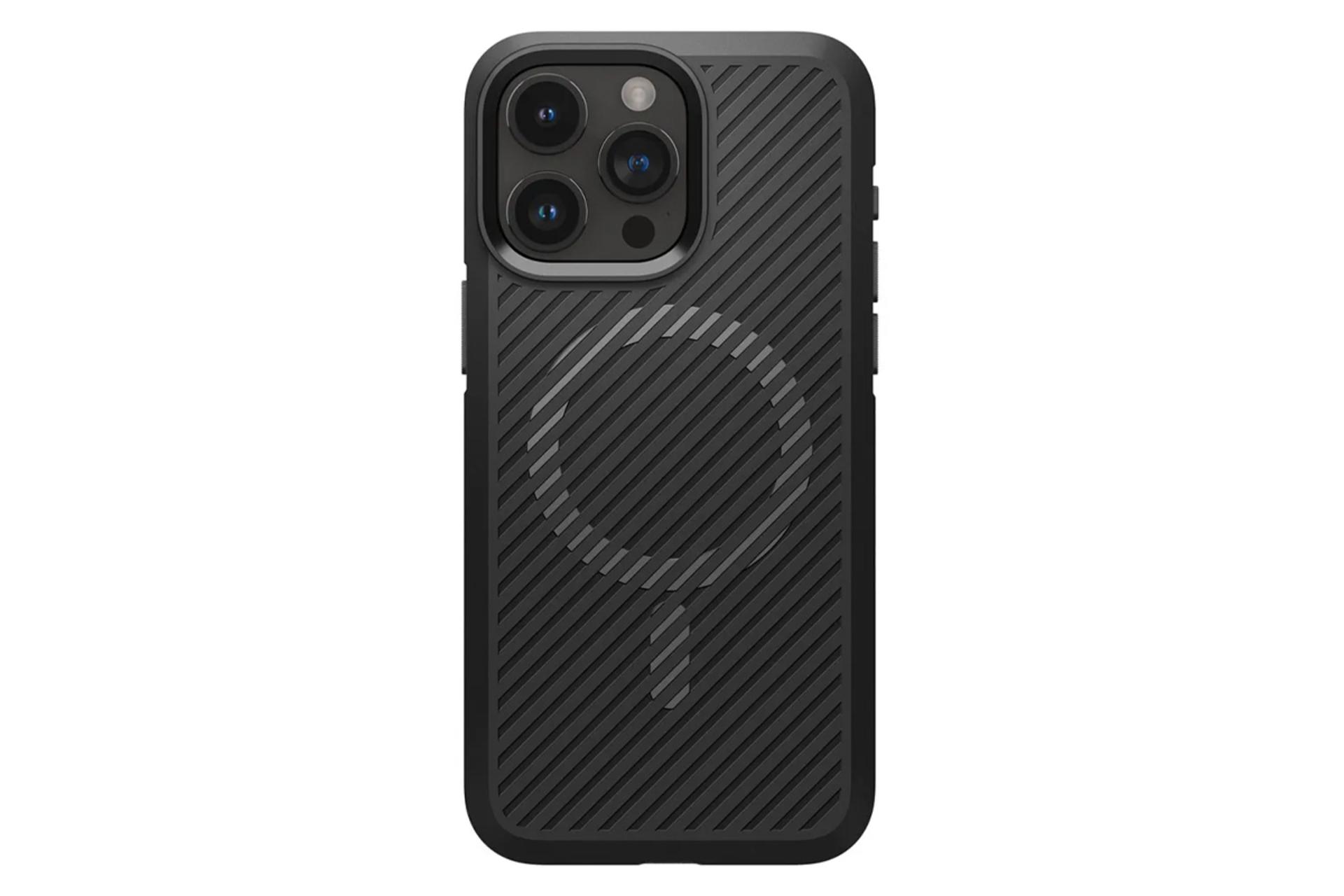 نمای پشت قاب گوشی اسپیگن مدل Core Armor MagFit مناسب اپل iPhone 13 Pro Max