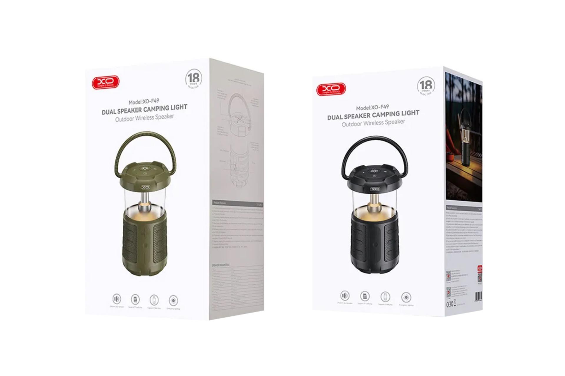 جعبه اسپیکر ایکس او F49