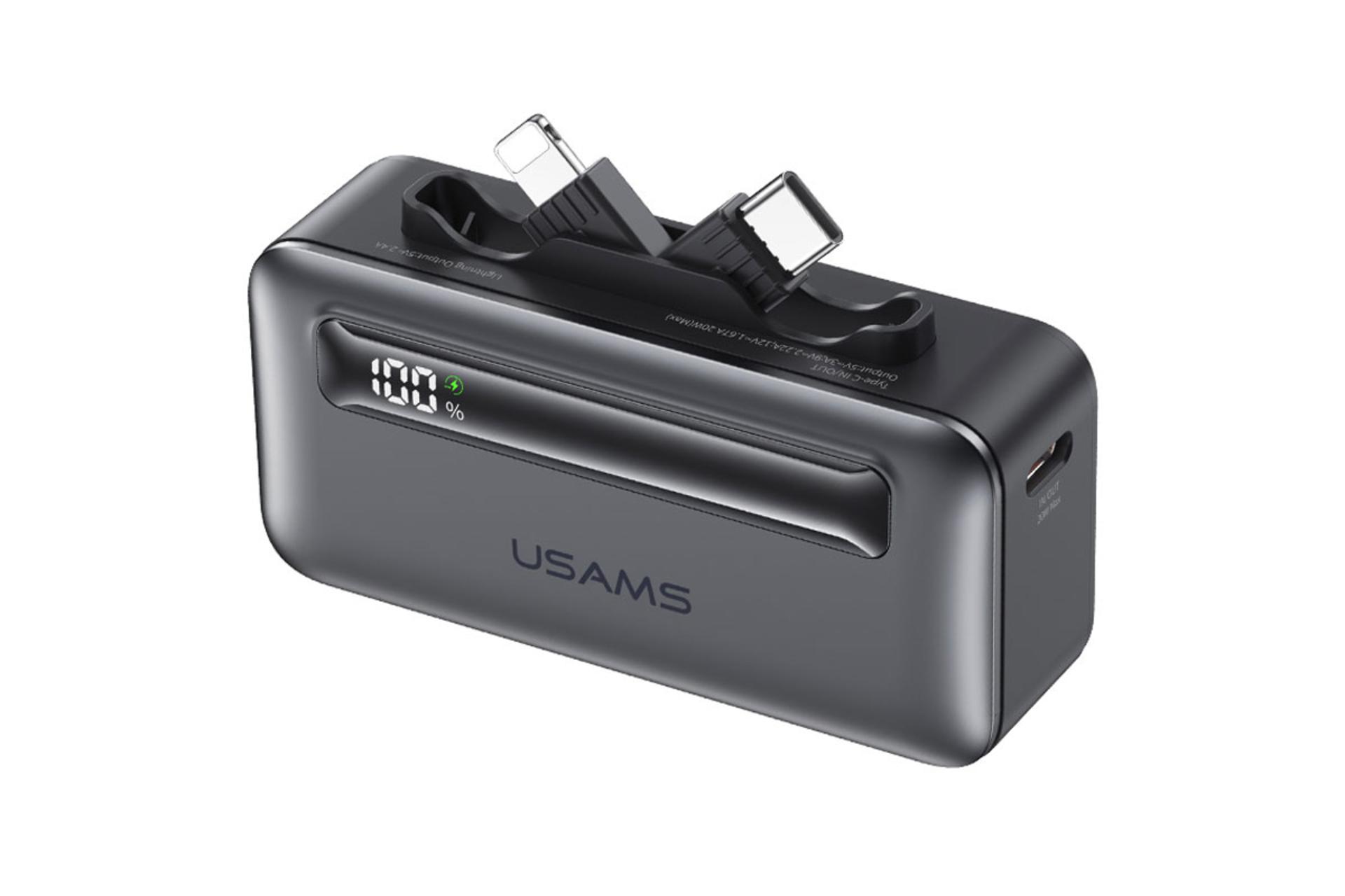 پاور بانک یوسمز CD233 با ظرفیت 4500 میلی‌آمپر ساعت