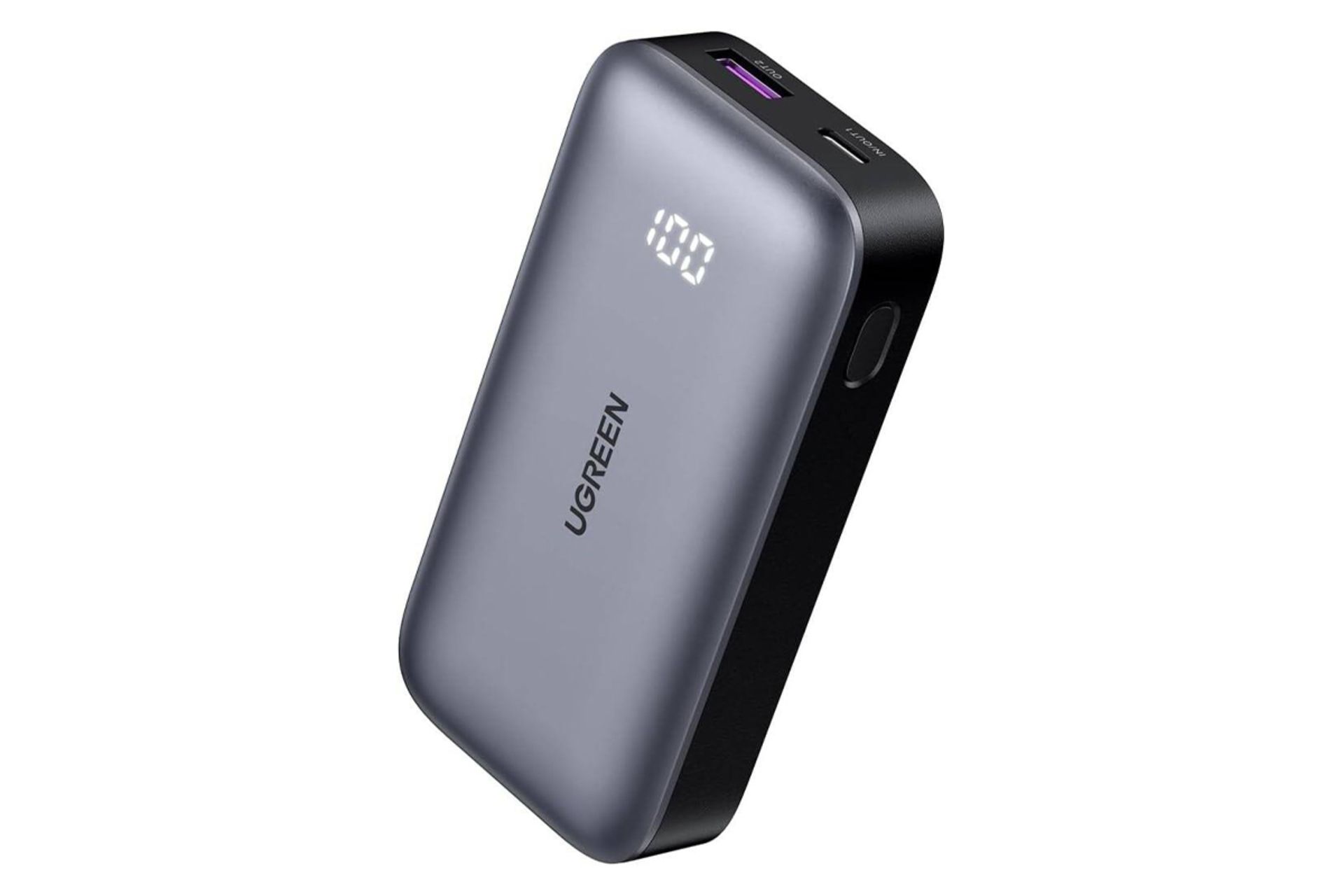 ابعاد و اندازه پاور بانک یوگرین Nexode PB502 25185 با ظرفیت 10000 میلی‌آمپر ساعت