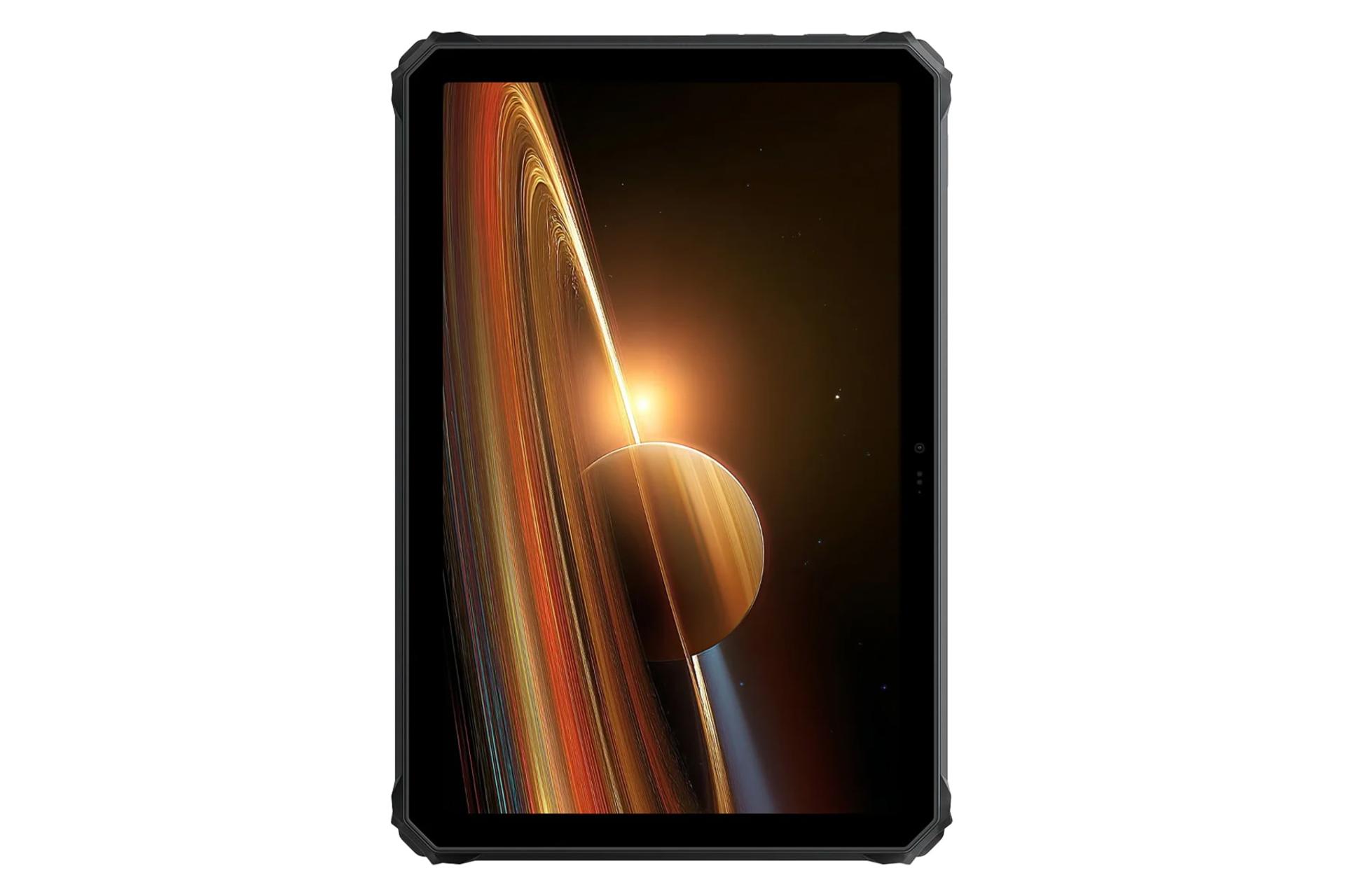 نمای پنل جلوی تبلت اکتیو 7 بلک ویو / Blackview Active 7 با نمایش حاشیه های نمایشگر