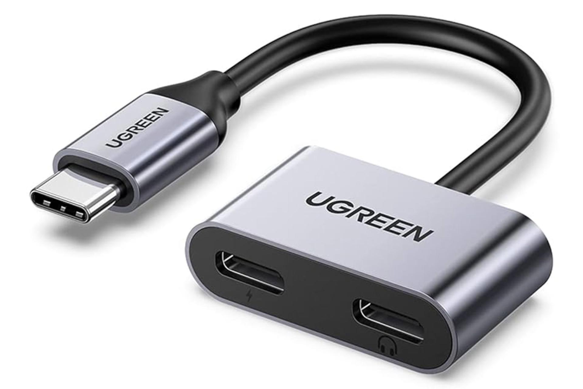 کانکتور هاب USB هاب USB-C یوگرین 2 پورت مدل CM232-60165