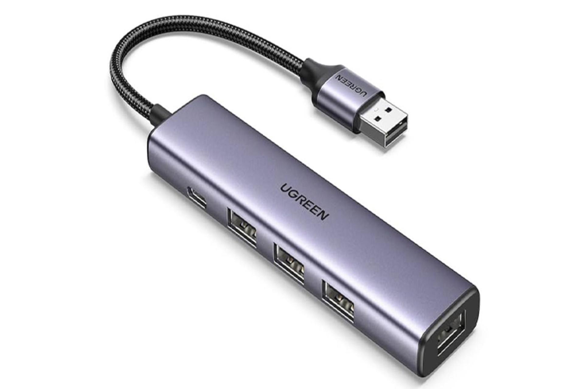 هاب USB هاب USB-A یوگرین 4 پورت مدل 20805