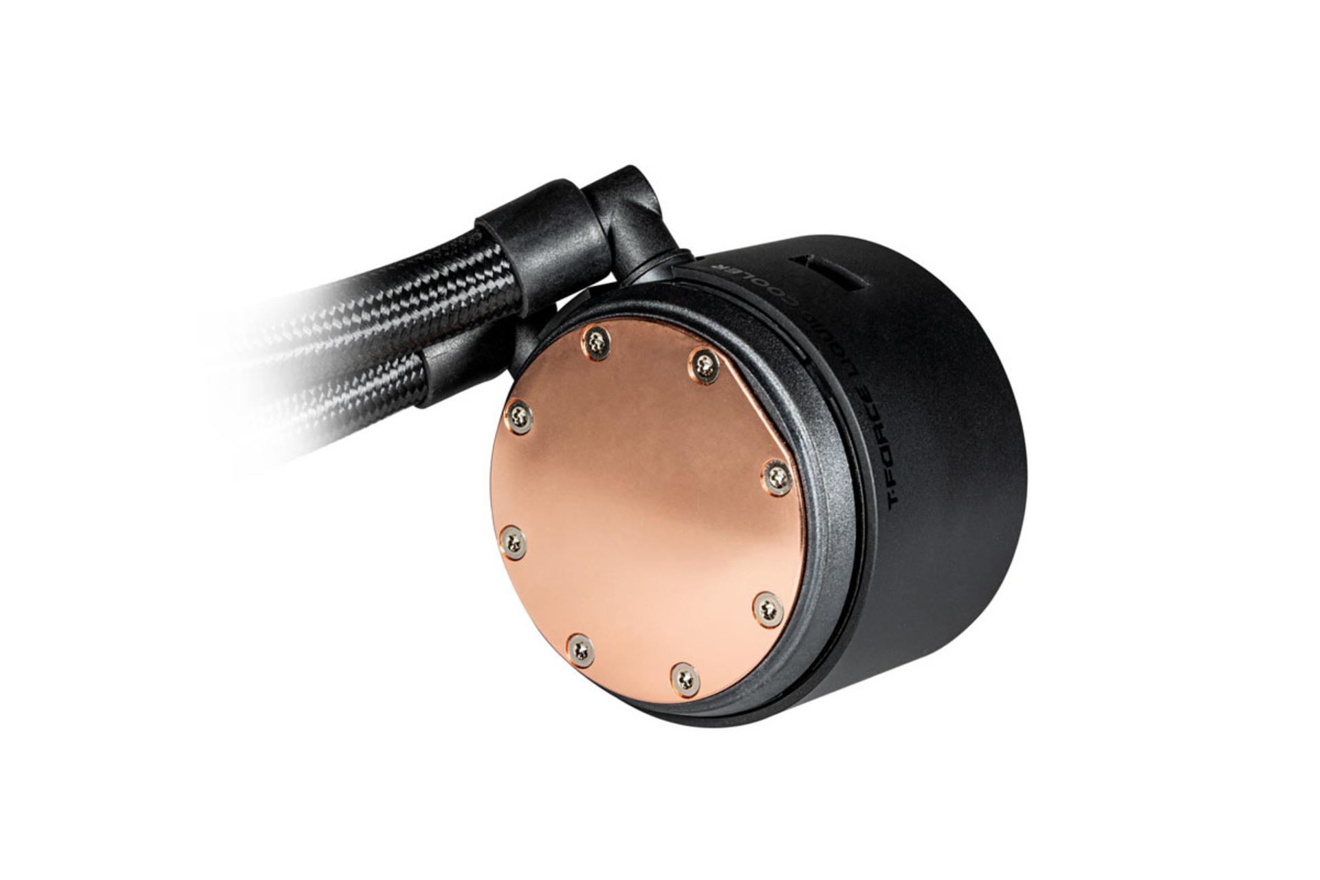 نمای پشت خنک کننده مایع تیم گروپ SIREN GD240 All-in-One ARGB