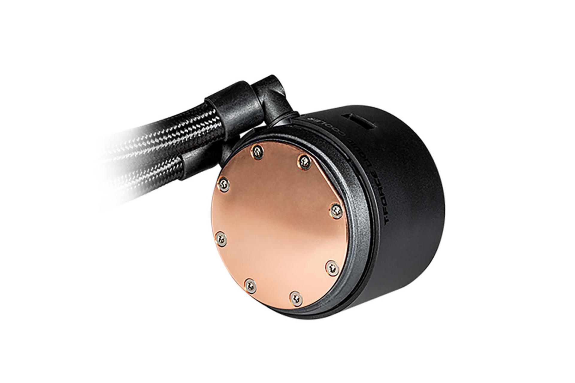 نمای پشت خنک کننده مایع تیم گروپ SIREN GD360E All-in-One ARGB Black