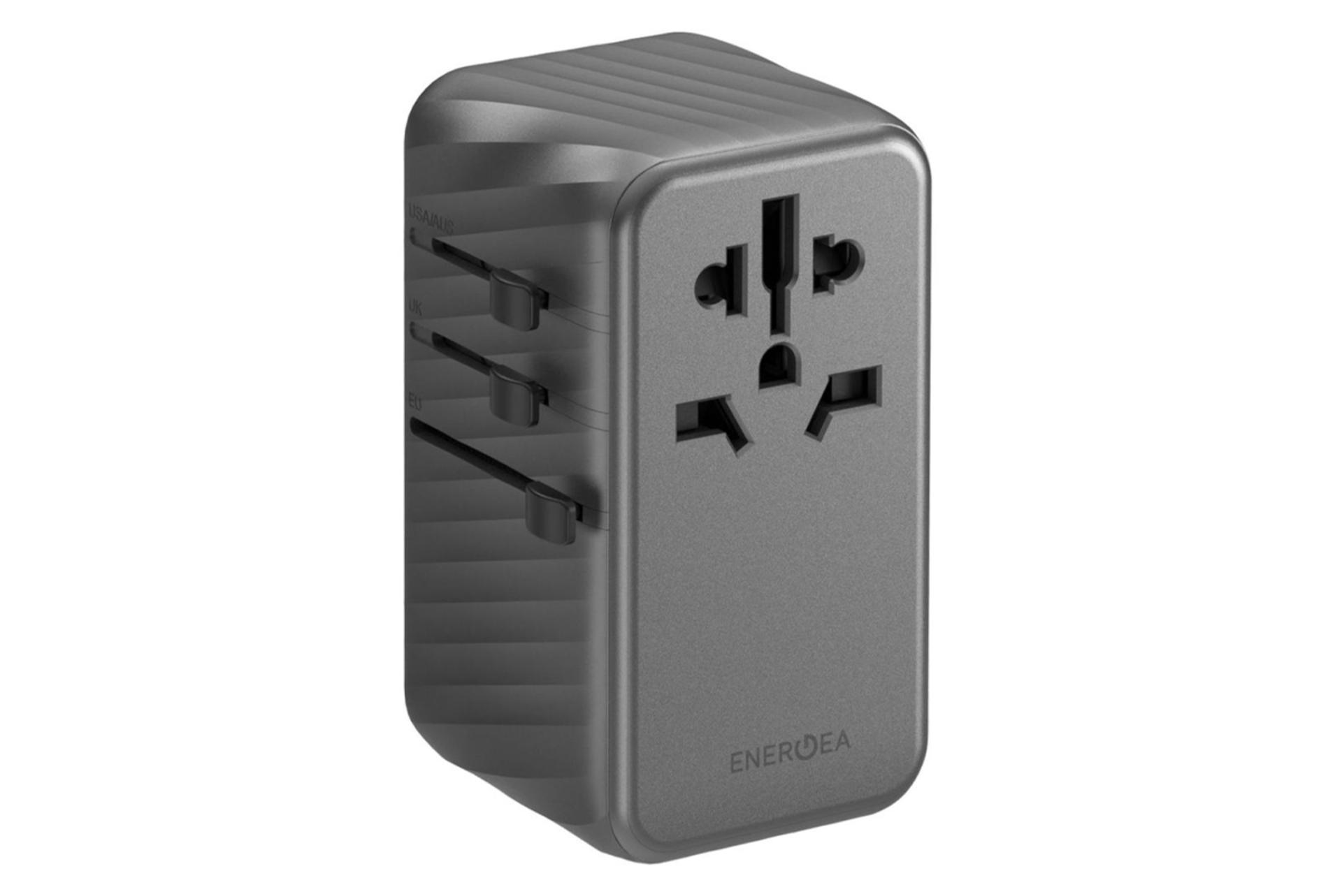 ابعاد و اندازه شارژر انرجیا TravelWorld Adapter GaN120