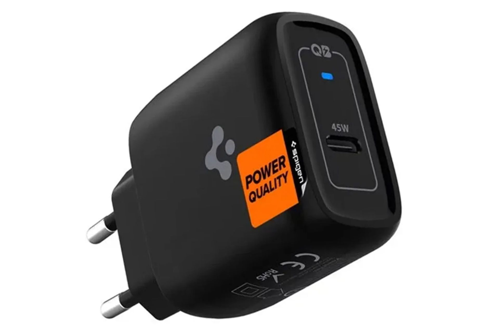 شارژر اسپیگن PowerArc ArcStation Pro 45W رنگ مشکی