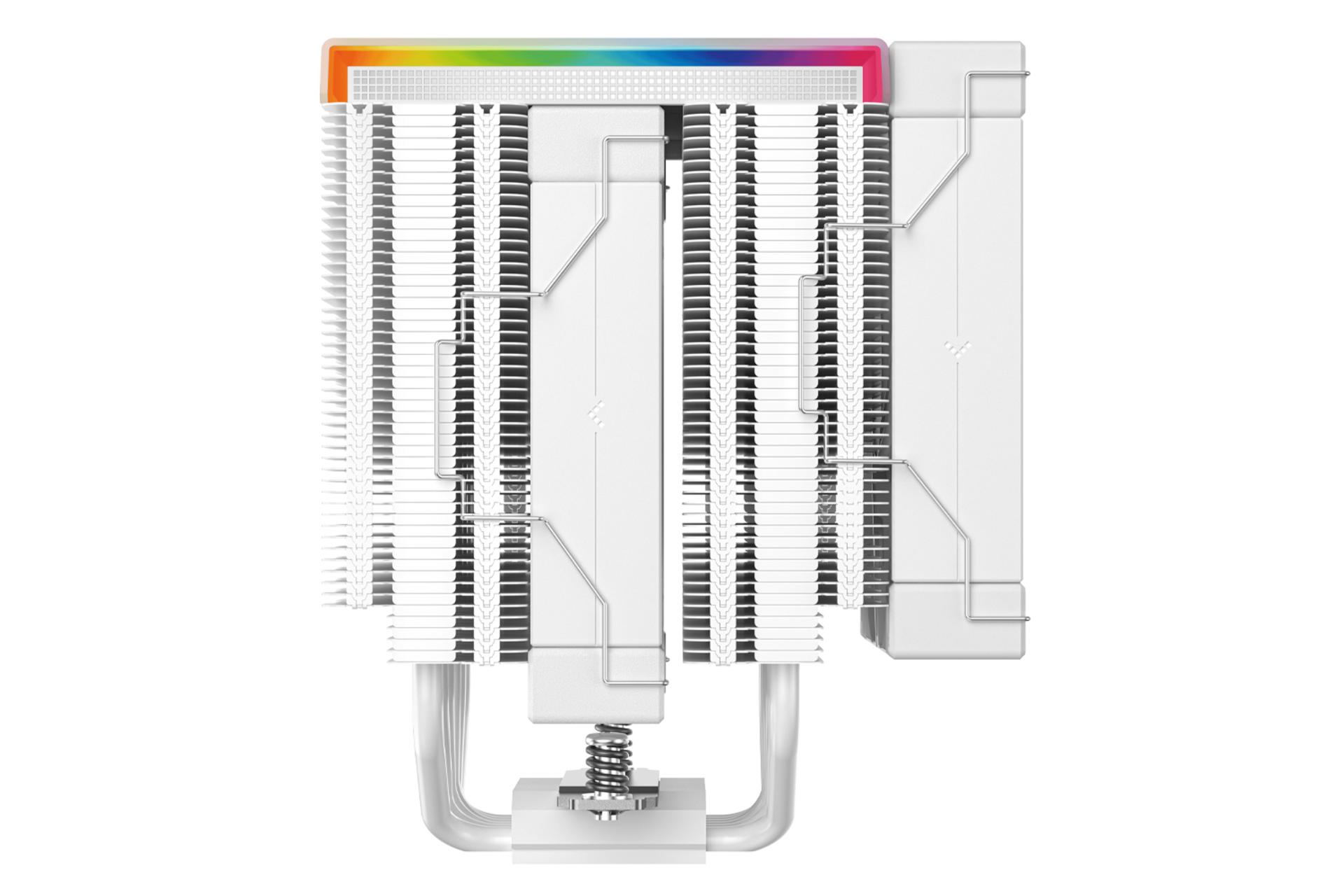 نمای کنار خنک کننده پردازنده دیپ کول AK620 DIGITAL PRO WH