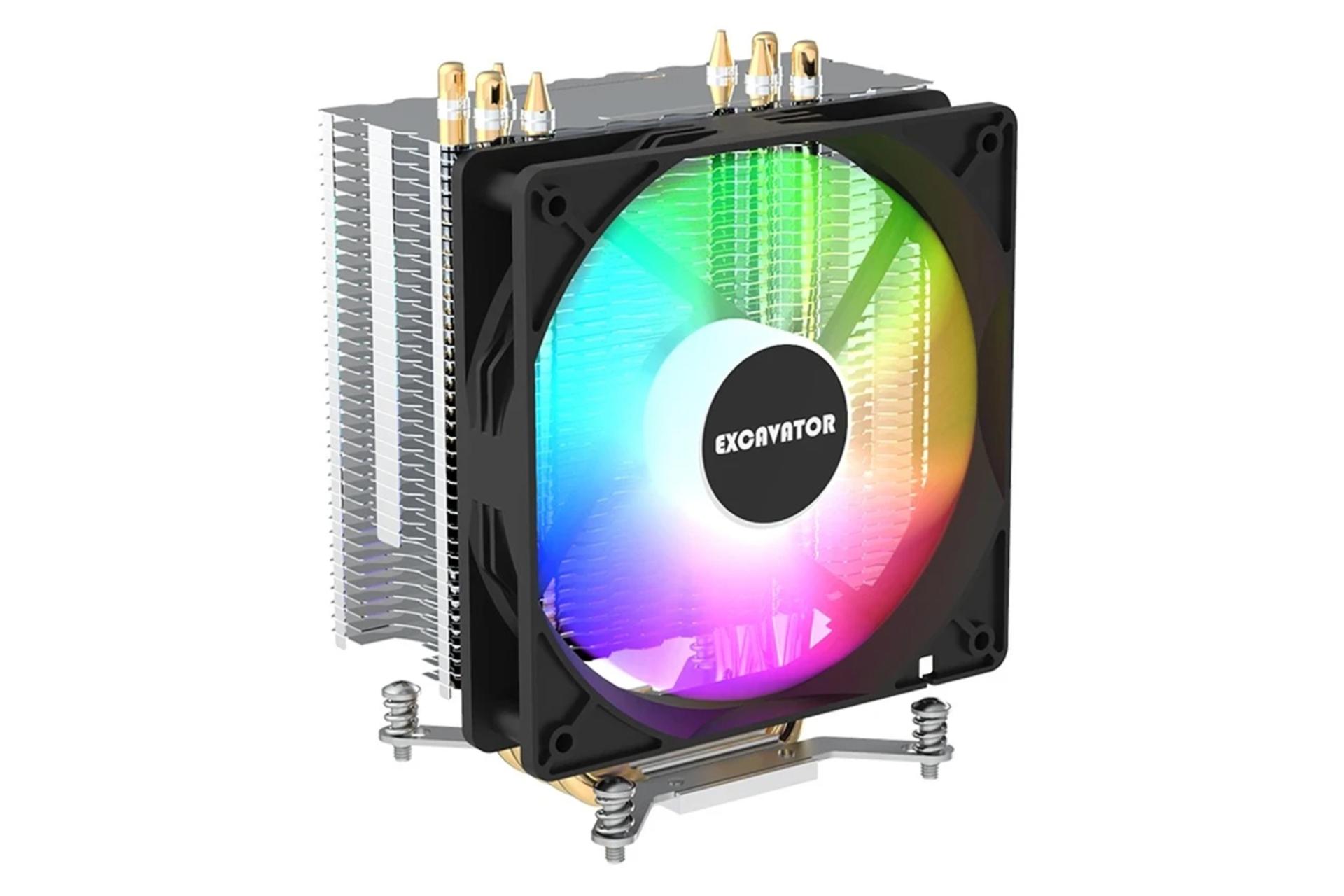 ابعاد و اندازه خنک کننده پردازنده اکسکویتور EX-120