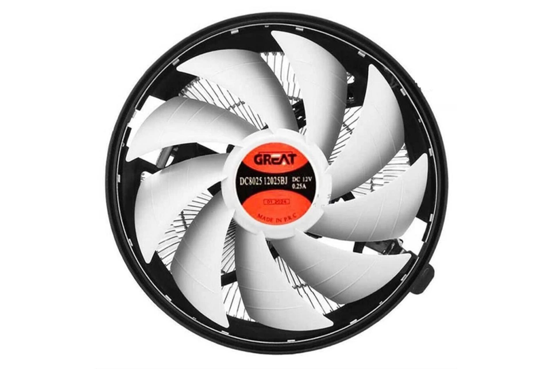 خنک کننده پردازنده گریت HF-679 نمای روبرو