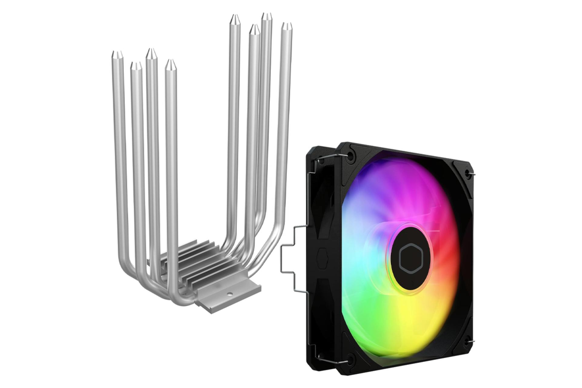 خنک کننده پردازنده کولر مستر T400K ARGB