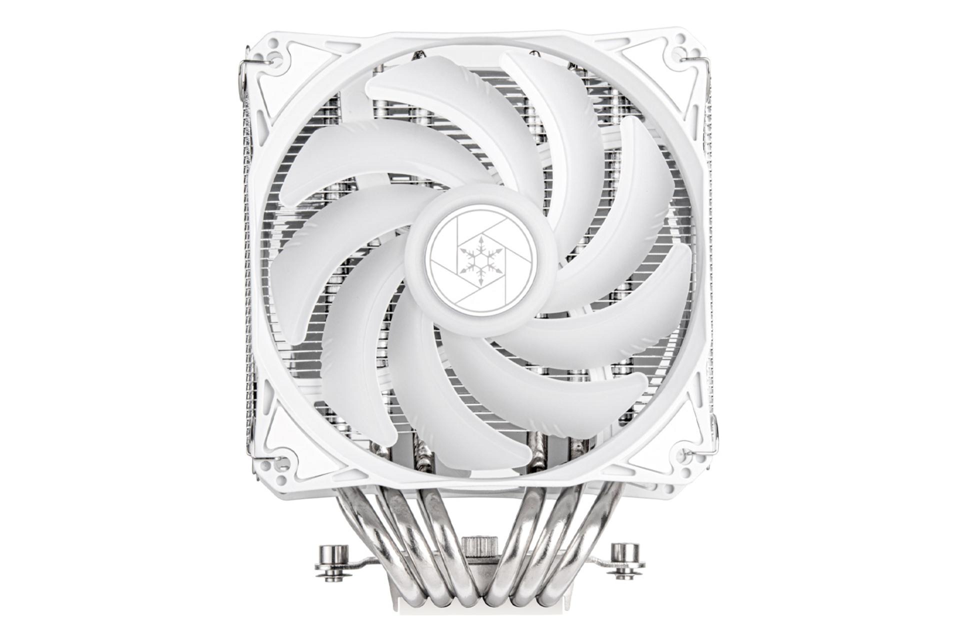 خنک کننده پردازنده سیلور استون Hydrogon D120 ARGB V2 نمای روبرو