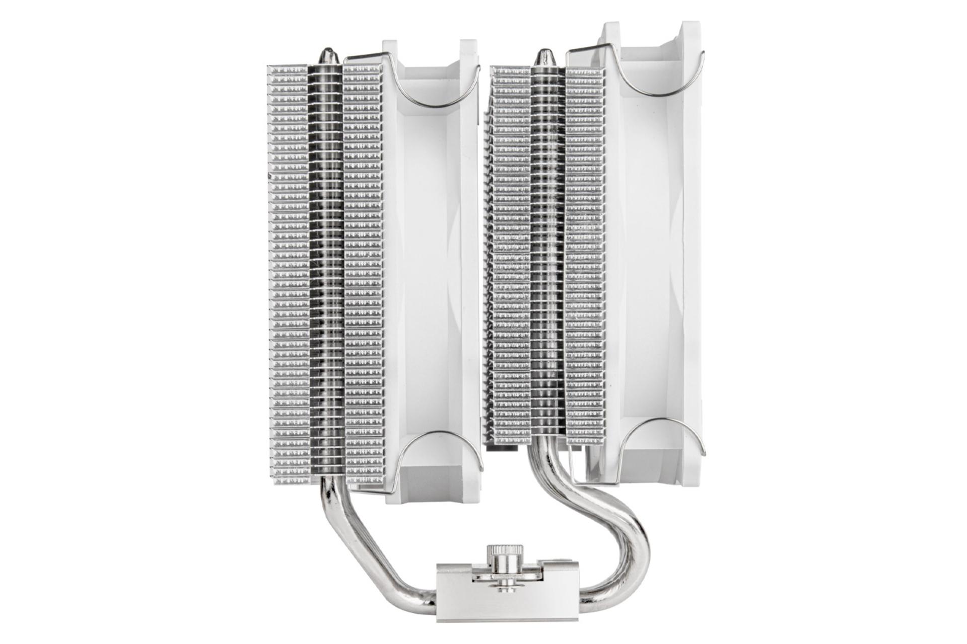 نمای کنار خنک کننده پردازنده سیلور استون Hydrogon D120 ARGB V2