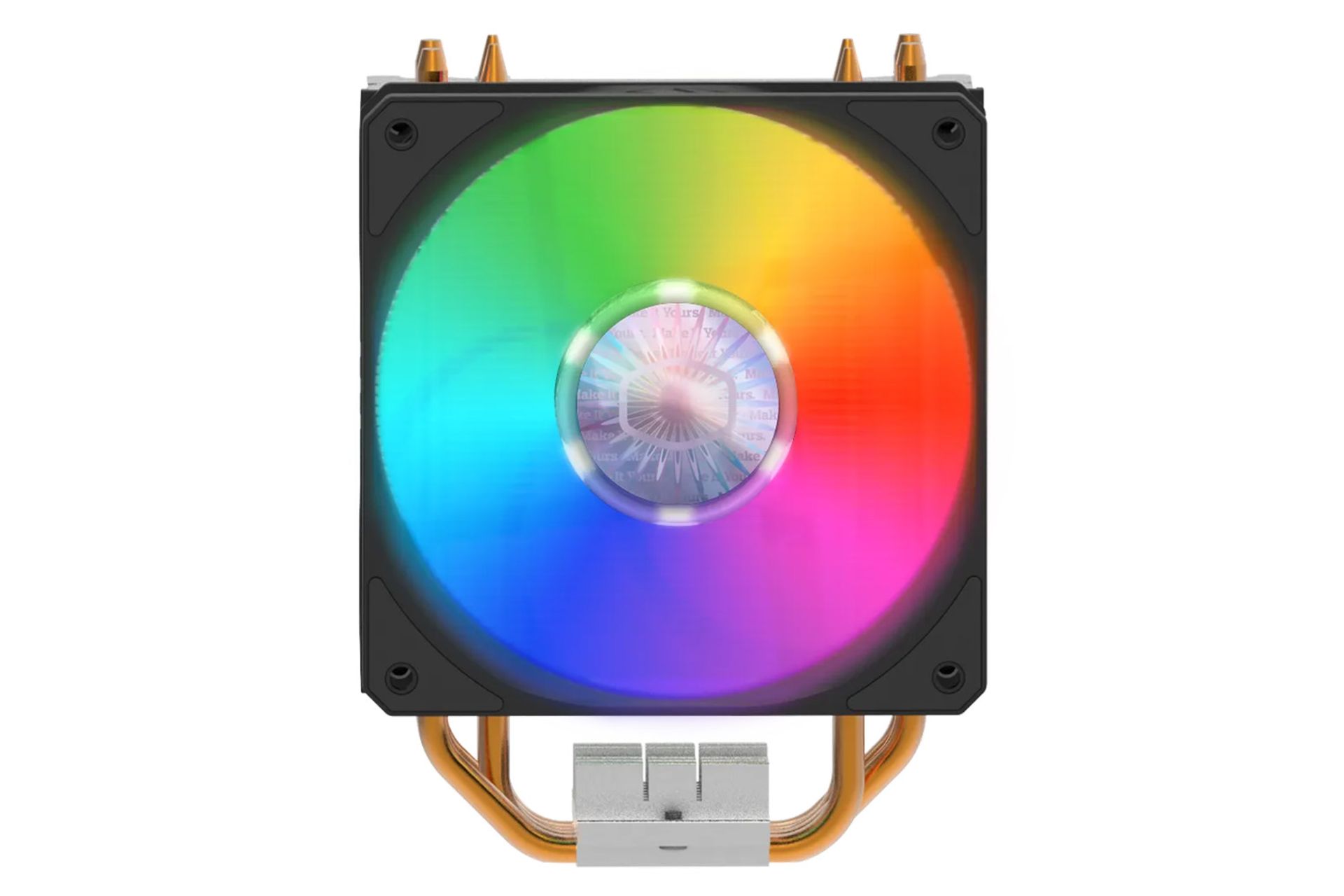 خنک کننده پردازنده کولر مستر HYPER 212 SPECTRUM V2 نمای روبرو